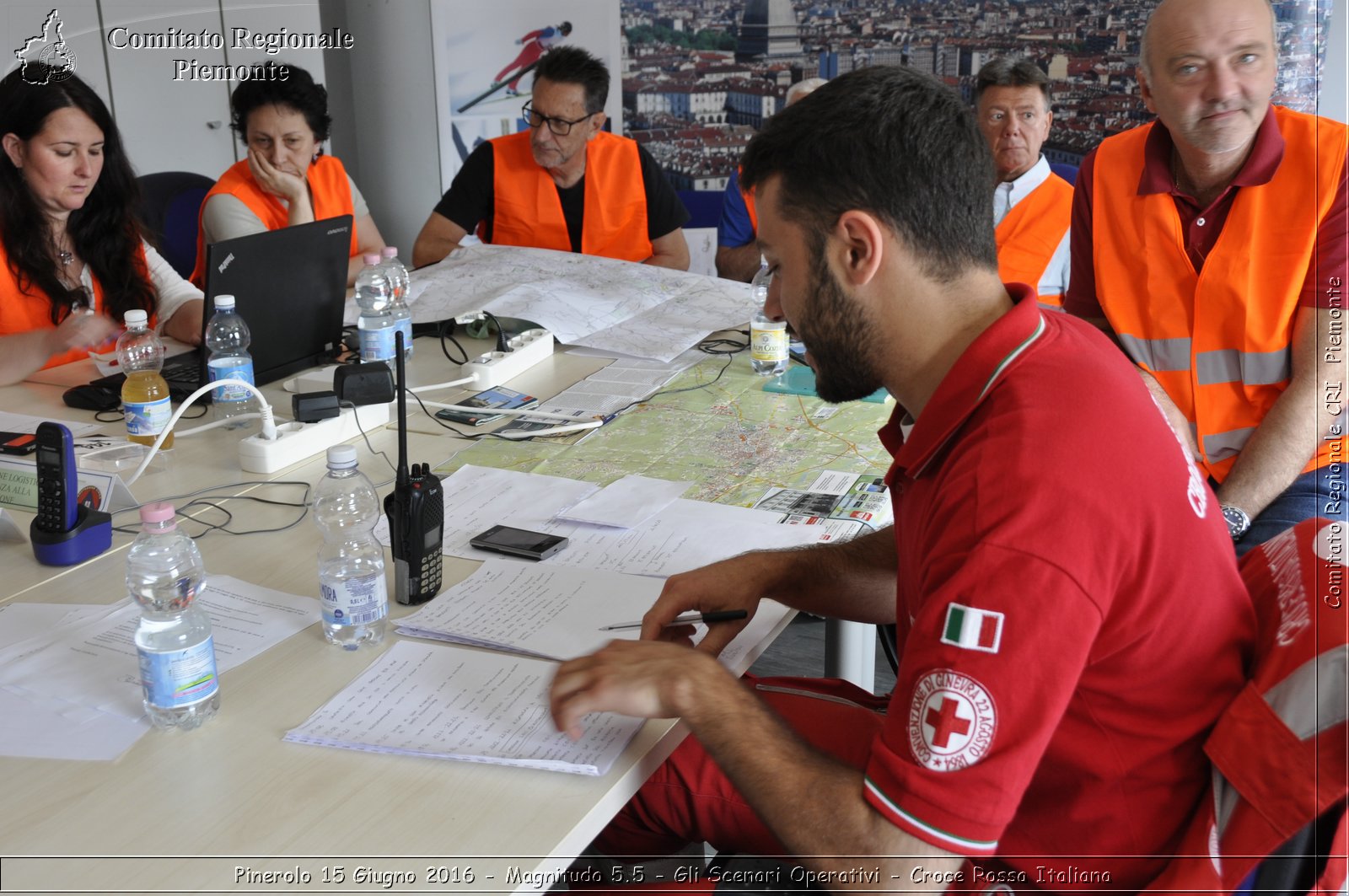 Pinerolo 15 Giugno 2016 - Magnitudo 5.5 - Gli Scenari Operativi - Croce Rossa Italiana- Comitato Regionale del Piemonte