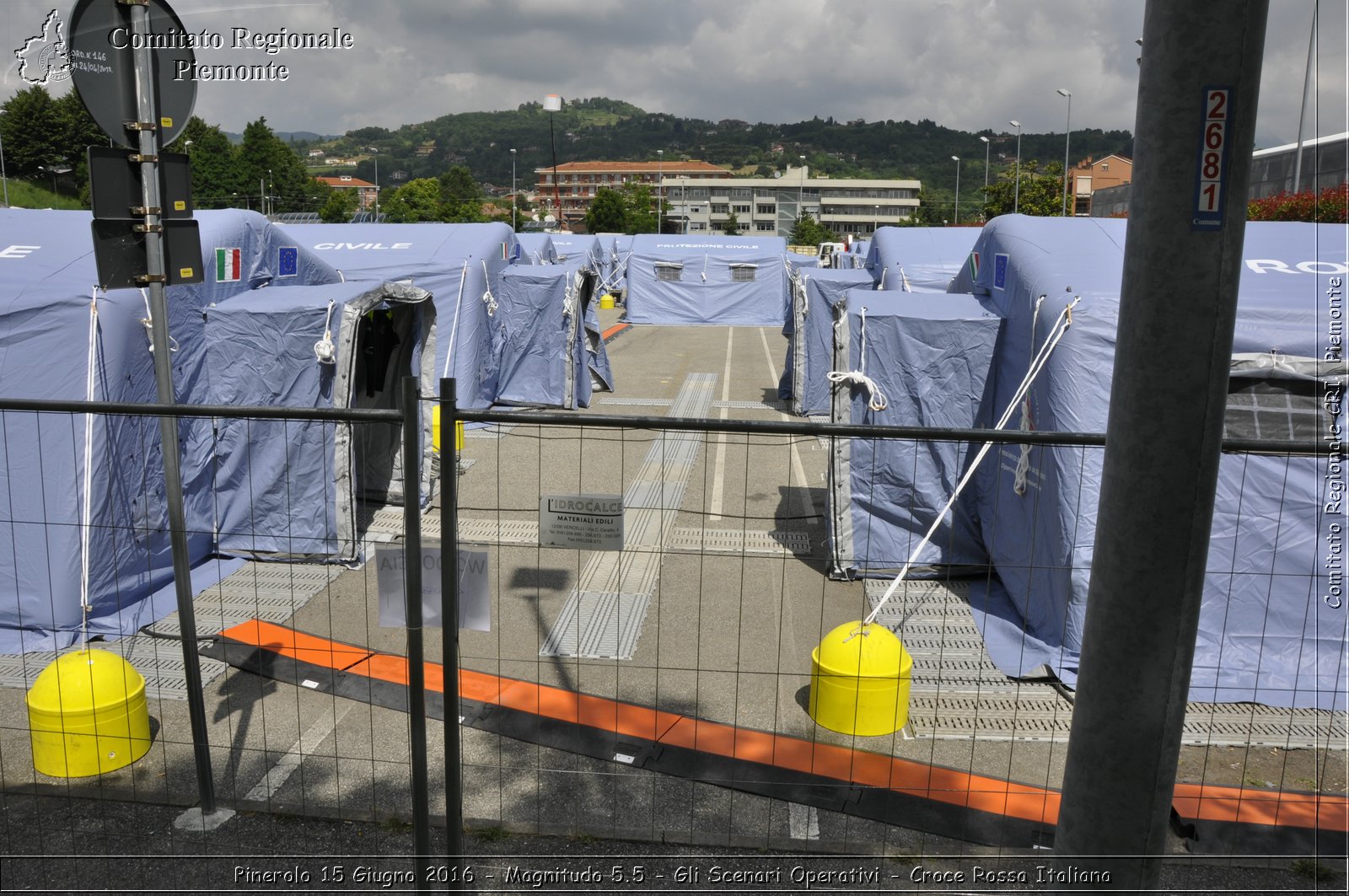 Pinerolo 15 Giugno 2016 - Magnitudo 5.5 - Gli Scenari Operativi - Croce Rossa Italiana- Comitato Regionale del Piemonte