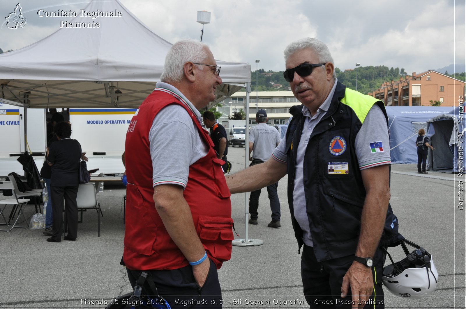 Pinerolo 15 Giugno 2016 - Magnitudo 5.5 - Gli Scenari Operativi - Croce Rossa Italiana- Comitato Regionale del Piemonte