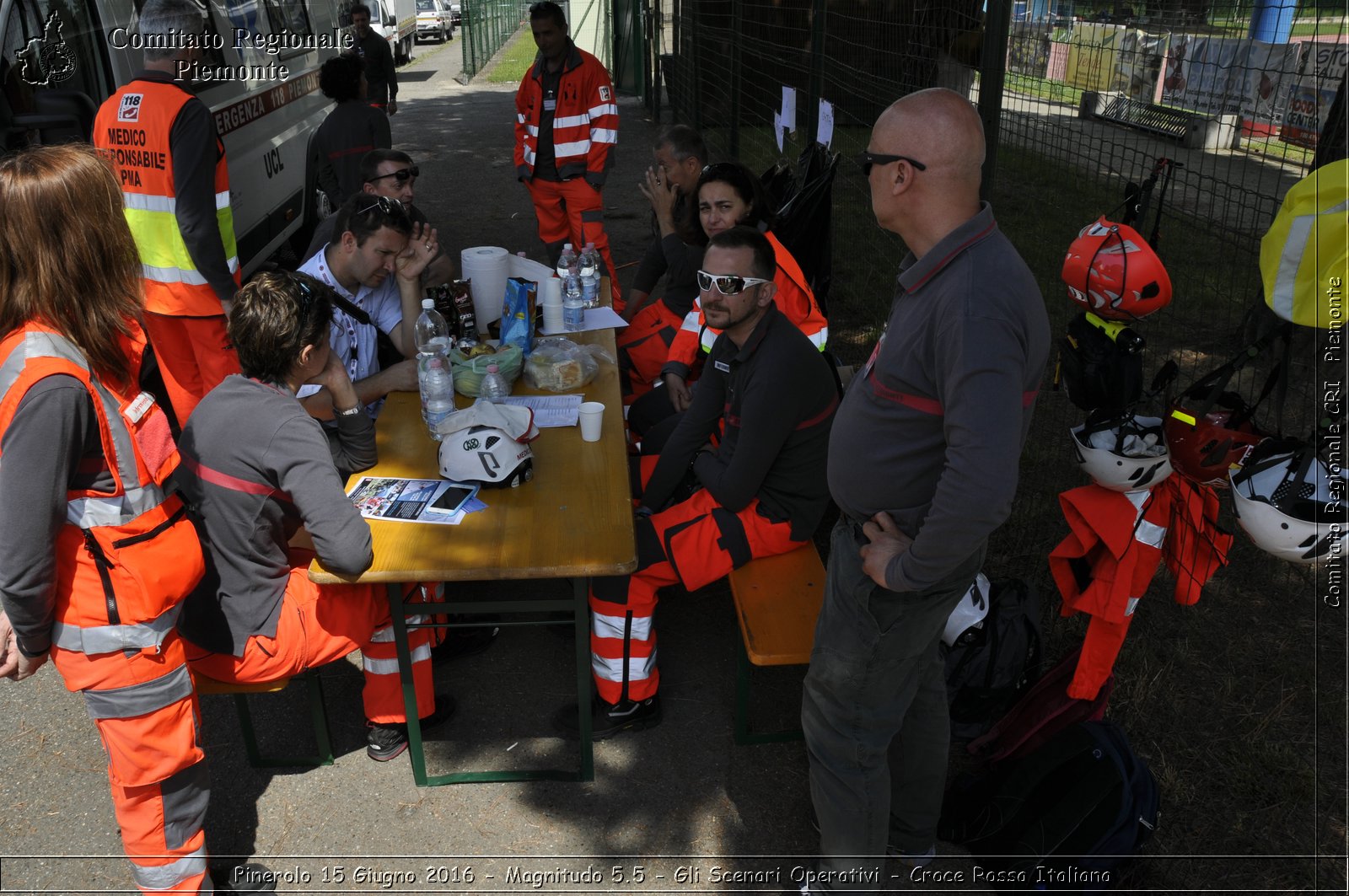 Pinerolo 15 Giugno 2016 - Magnitudo 5.5 - Gli Scenari Operativi - Croce Rossa Italiana- Comitato Regionale del Piemonte