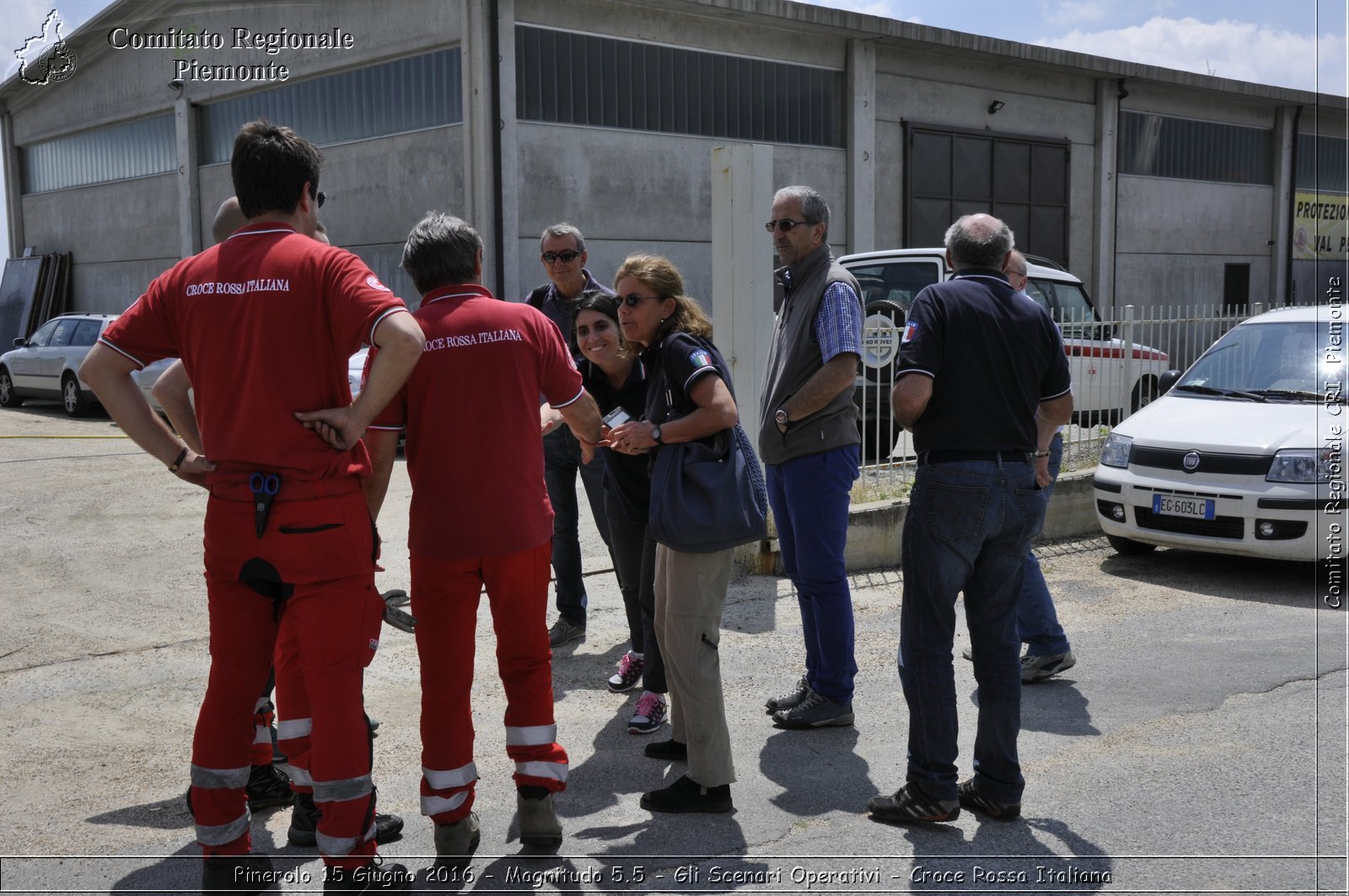 Pinerolo 15 Giugno 2016 - Magnitudo 5.5 - Gli Scenari Operativi - Croce Rossa Italiana- Comitato Regionale del Piemonte