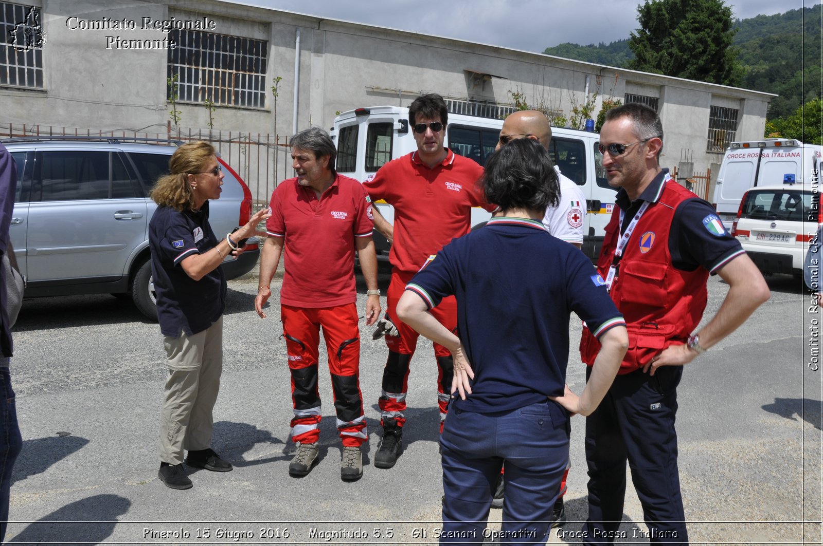 Pinerolo 15 Giugno 2016 - Magnitudo 5.5 - Gli Scenari Operativi - Croce Rossa Italiana- Comitato Regionale del Piemonte