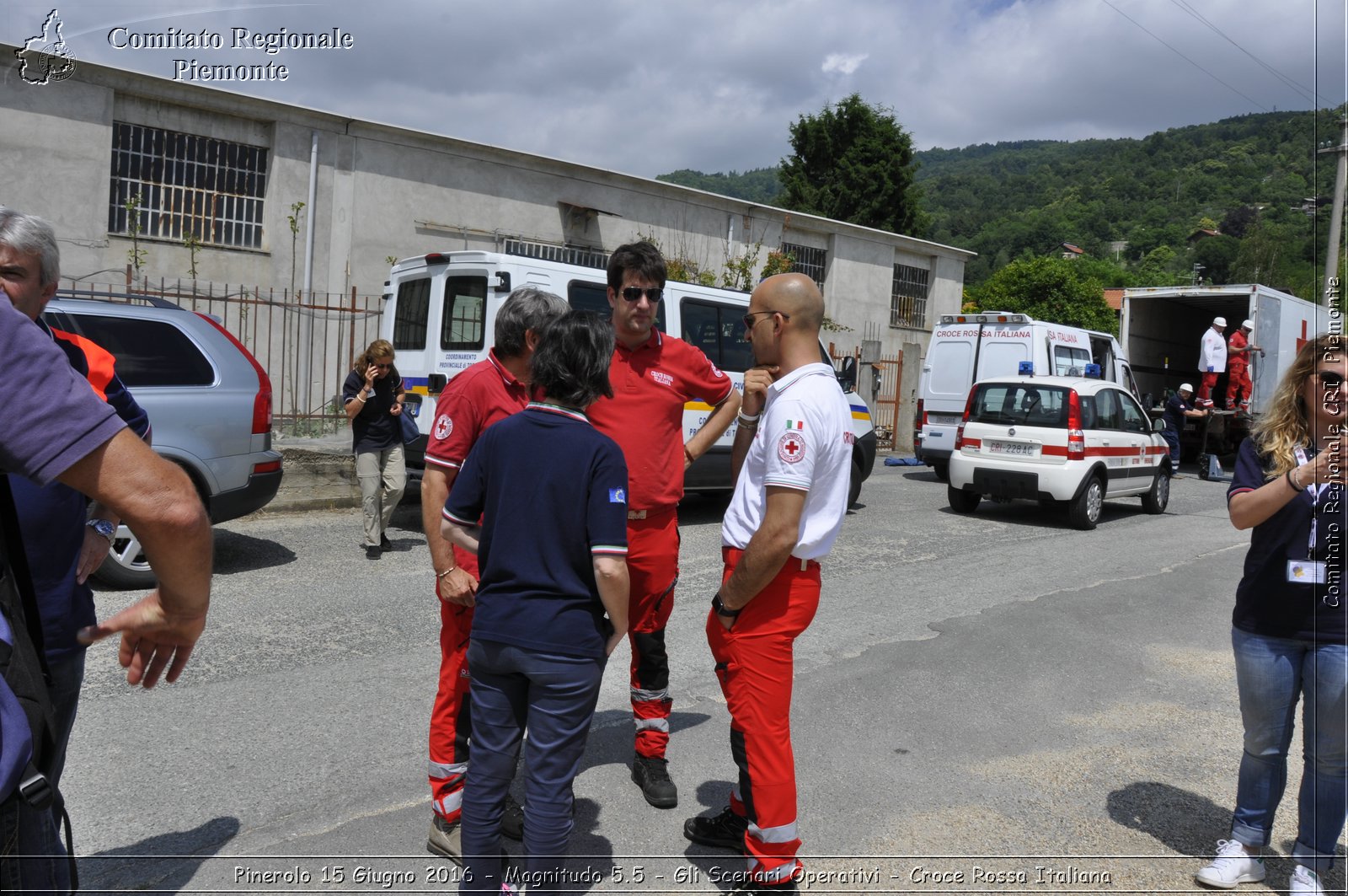 Pinerolo 15 Giugno 2016 - Magnitudo 5.5 - Gli Scenari Operativi - Croce Rossa Italiana- Comitato Regionale del Piemonte