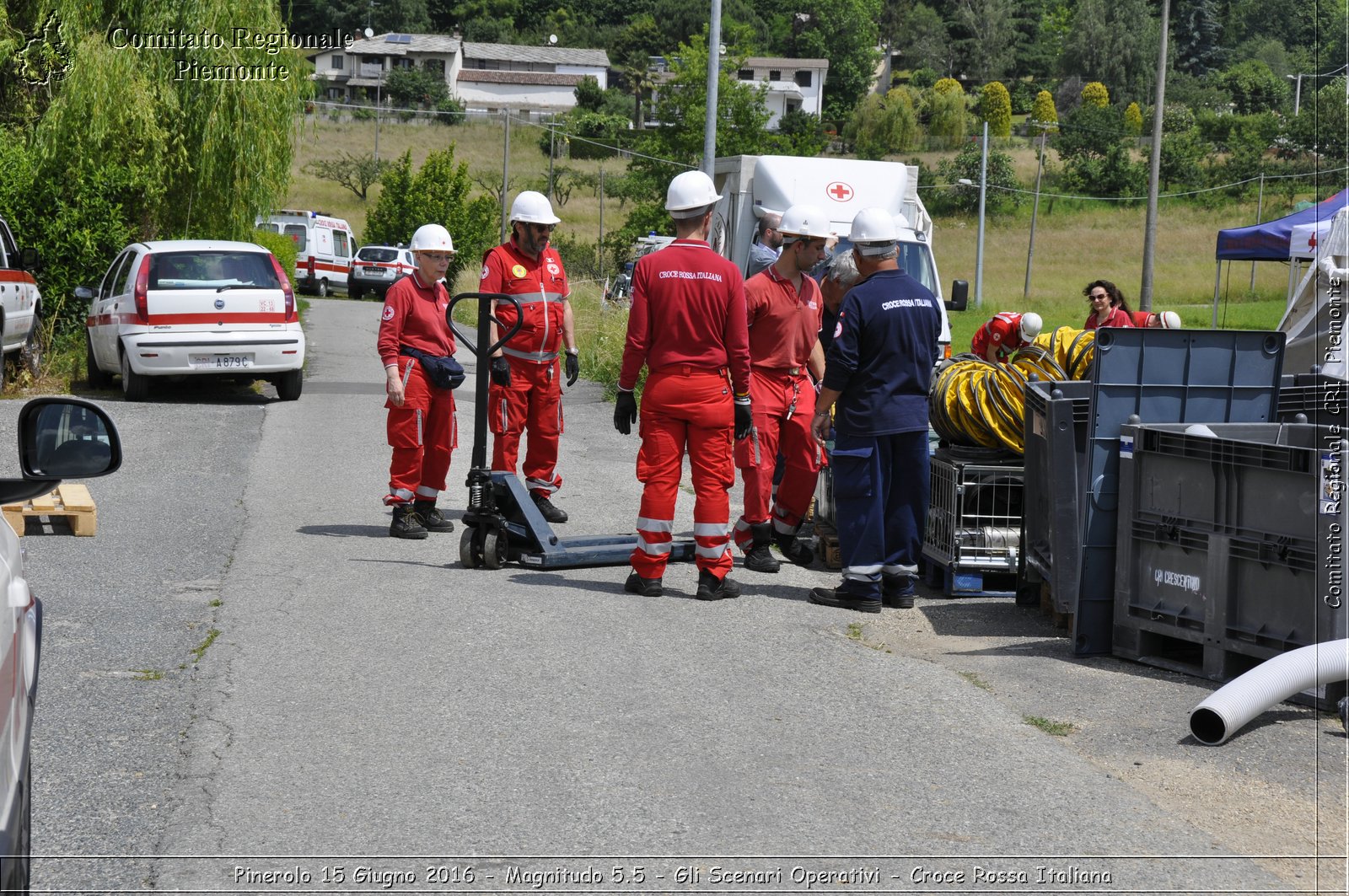 Pinerolo 15 Giugno 2016 - Magnitudo 5.5 - Gli Scenari Operativi - Croce Rossa Italiana- Comitato Regionale del Piemonte