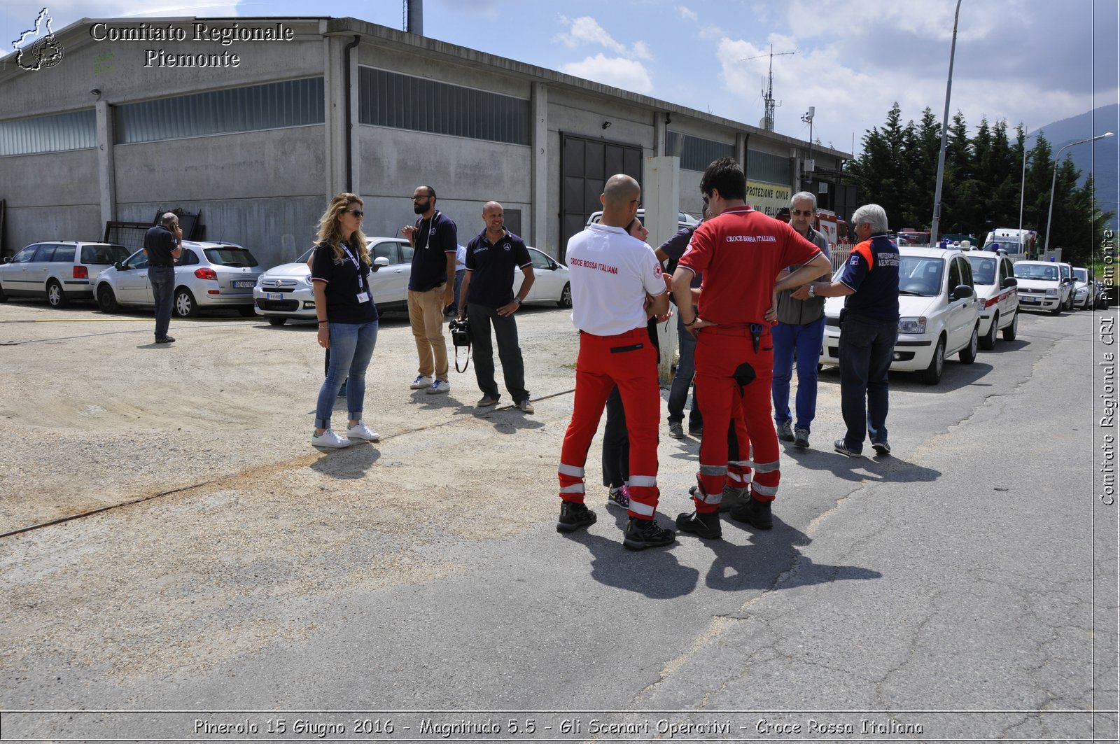 Pinerolo 15 Giugno 2016 - Magnitudo 5.5 - Gli Scenari Operativi - Croce Rossa Italiana- Comitato Regionale del Piemonte