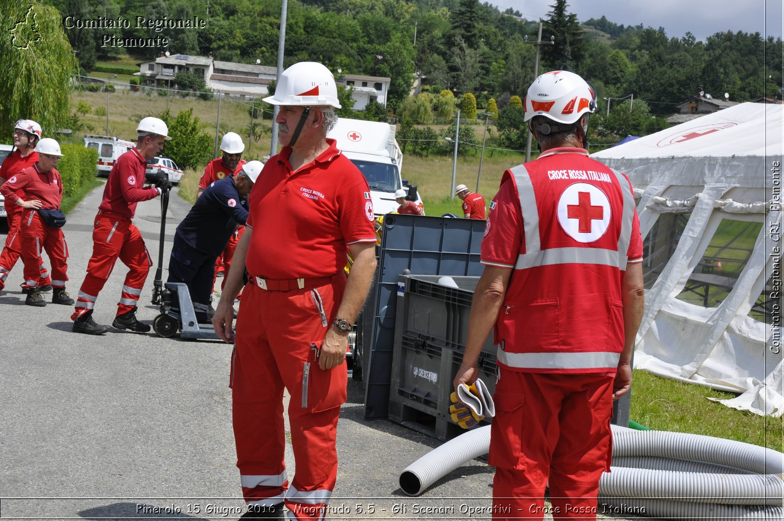 Pinerolo 15 Giugno 2016 - Magnitudo 5.5 - Gli Scenari Operativi - Croce Rossa Italiana- Comitato Regionale del Piemonte