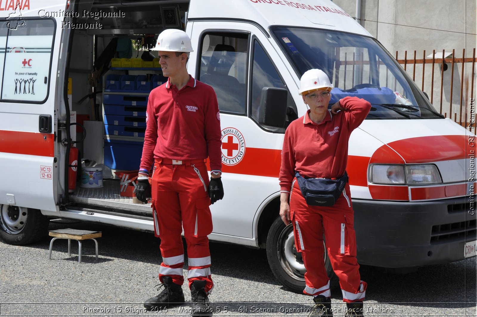 Pinerolo 15 Giugno 2016 - Magnitudo 5.5 - Gli Scenari Operativi - Croce Rossa Italiana- Comitato Regionale del Piemonte