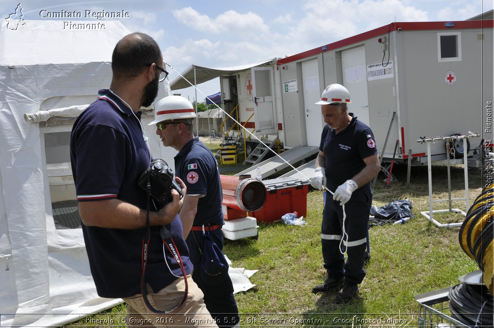 Pinerolo 15 Giugno 2016 - Magnitudo 5.5 - Gli Scenari Operativi - Croce Rossa Italiana- Comitato Regionale del Piemonte