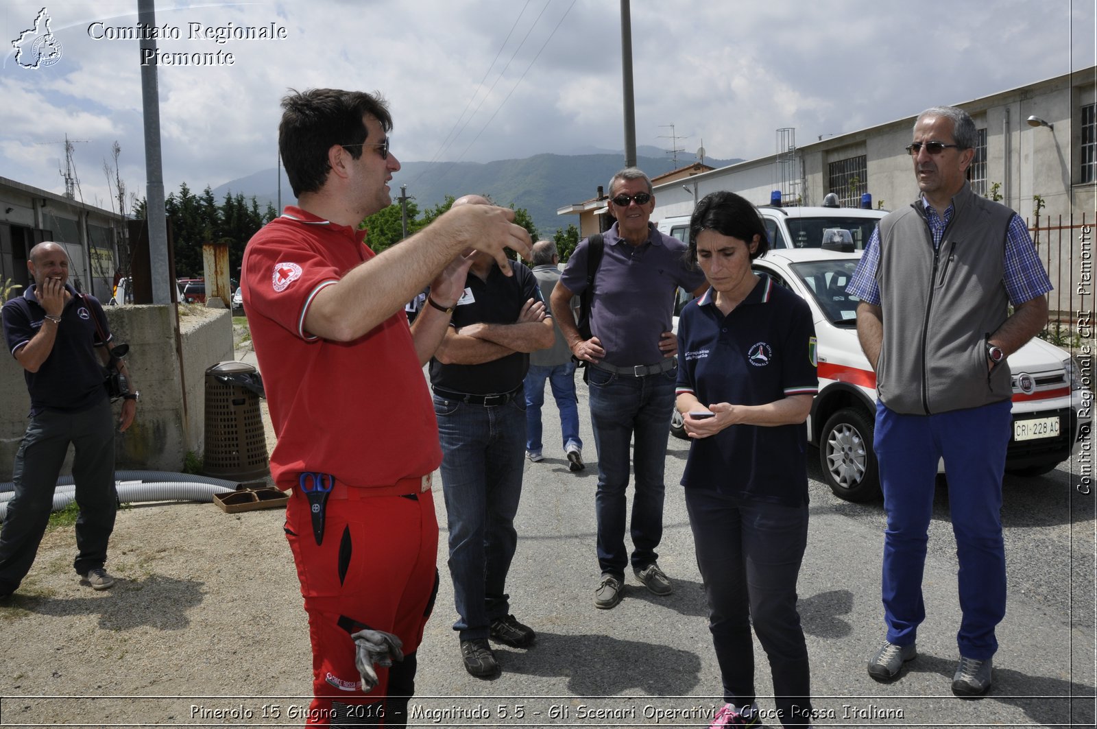 Pinerolo 15 Giugno 2016 - Magnitudo 5.5 - Gli Scenari Operativi - Croce Rossa Italiana- Comitato Regionale del Piemonte