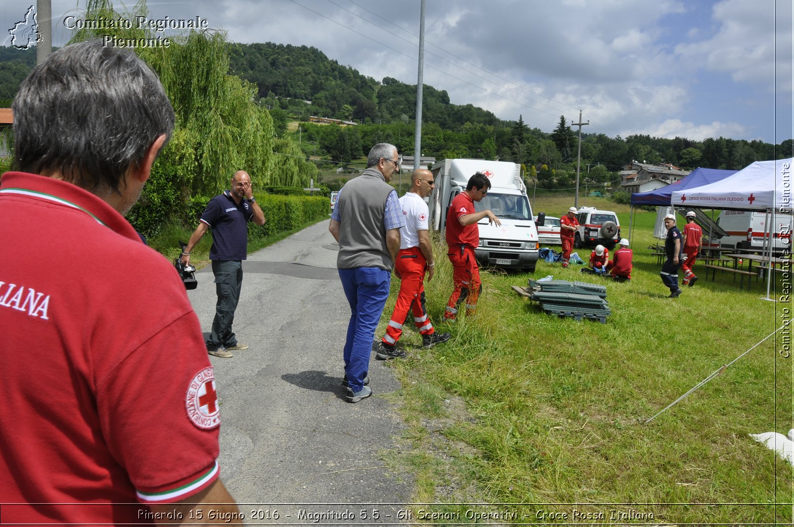 Pinerolo 15 Giugno 2016 - Magnitudo 5.5 - Gli Scenari Operativi - Croce Rossa Italiana- Comitato Regionale del Piemonte