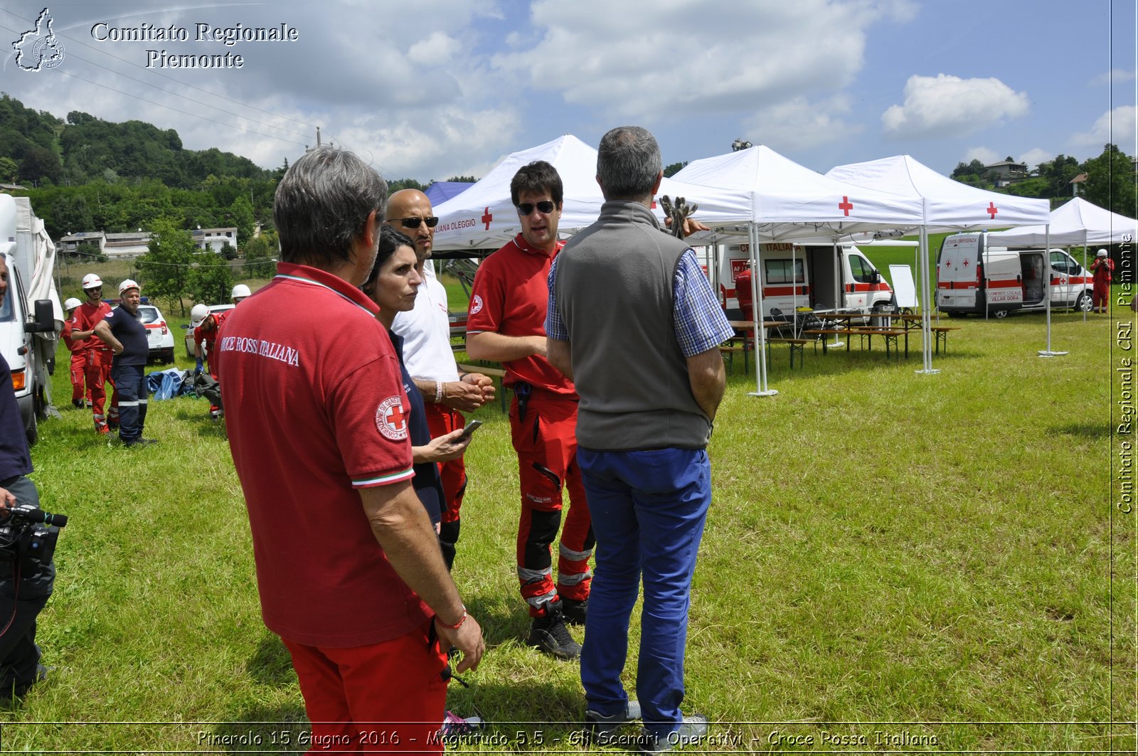 Pinerolo 15 Giugno 2016 - Magnitudo 5.5 - Gli Scenari Operativi - Croce Rossa Italiana- Comitato Regionale del Piemonte