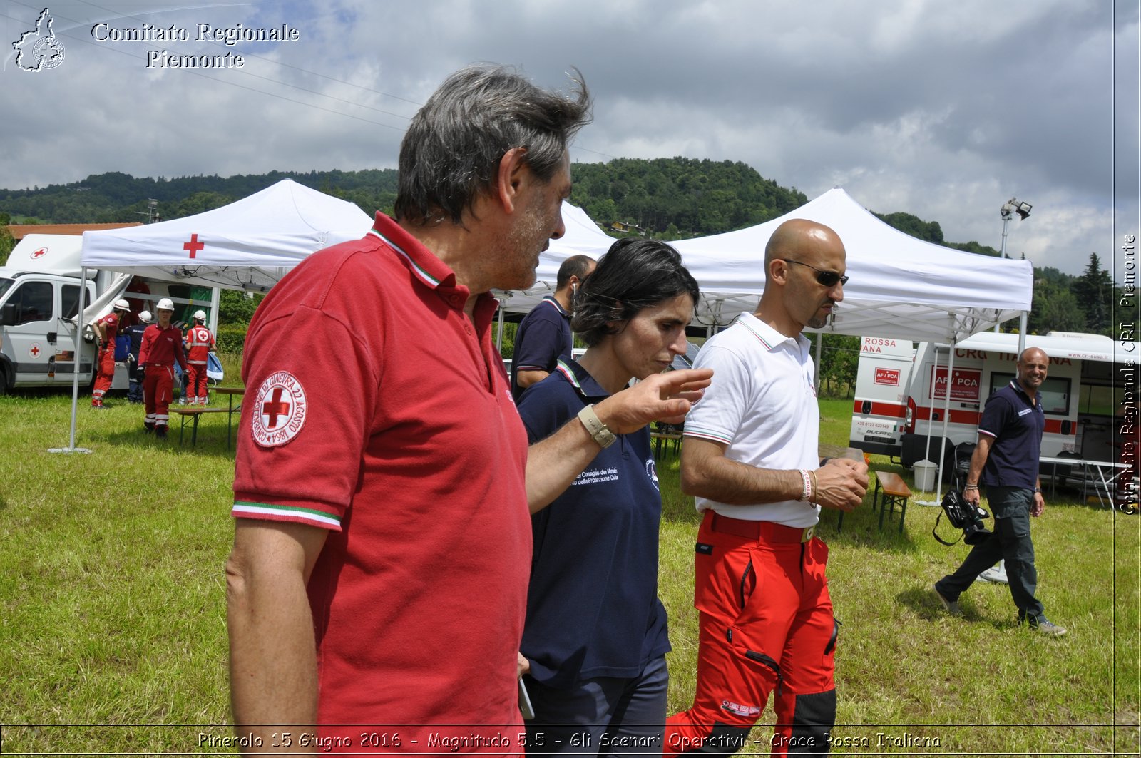 Pinerolo 15 Giugno 2016 - Magnitudo 5.5 - Gli Scenari Operativi - Croce Rossa Italiana- Comitato Regionale del Piemonte