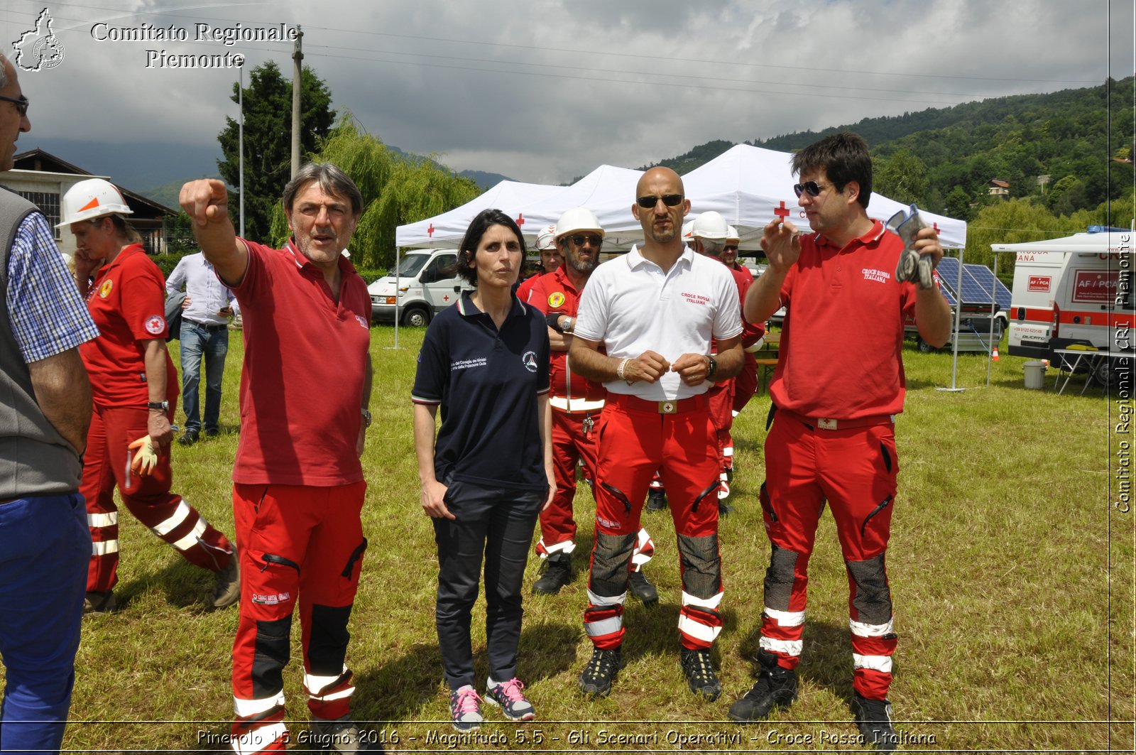 Pinerolo 15 Giugno 2016 - Magnitudo 5.5 - Gli Scenari Operativi - Croce Rossa Italiana- Comitato Regionale del Piemonte