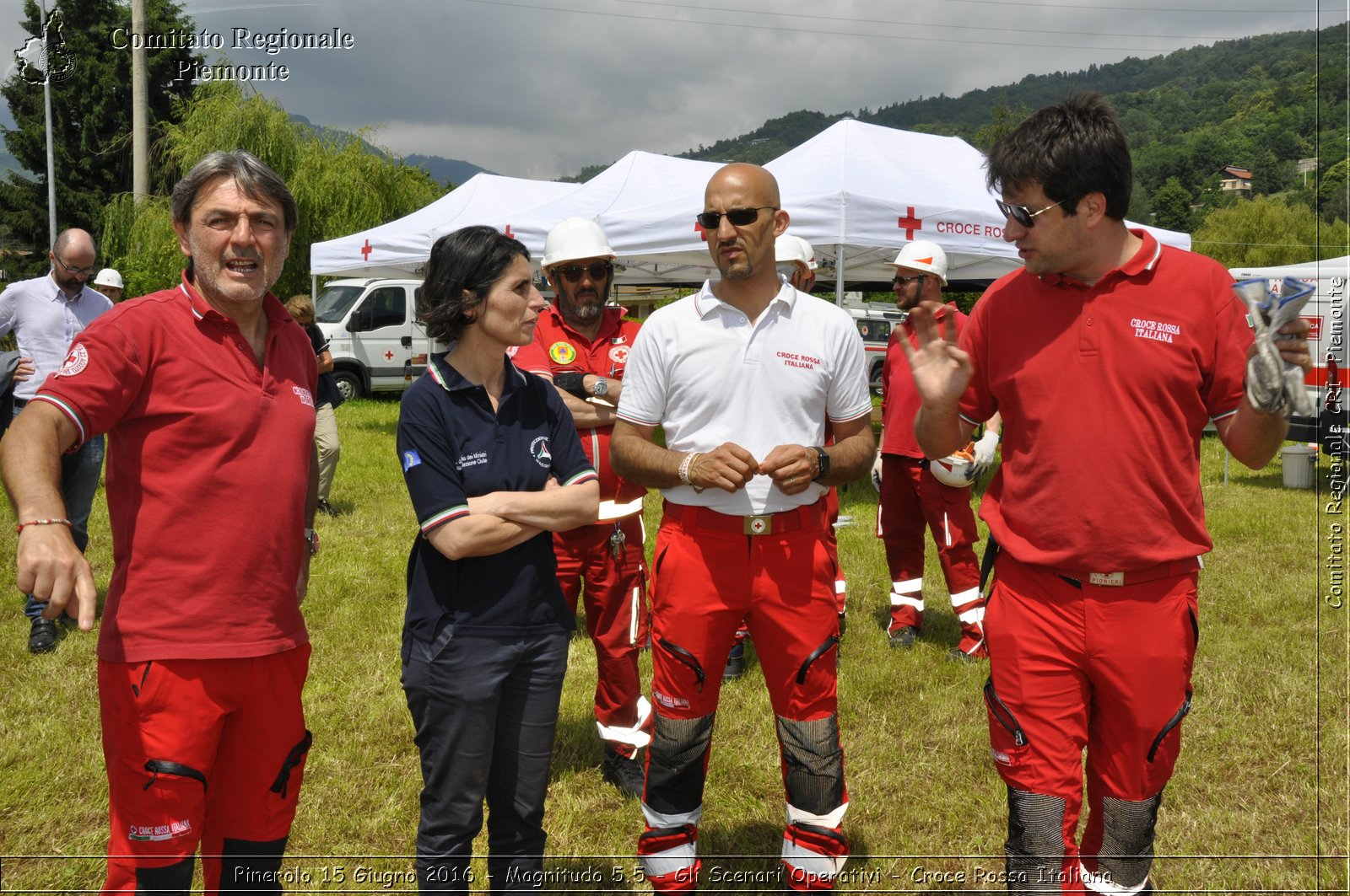 Pinerolo 15 Giugno 2016 - Magnitudo 5.5 - Gli Scenari Operativi - Croce Rossa Italiana- Comitato Regionale del Piemonte