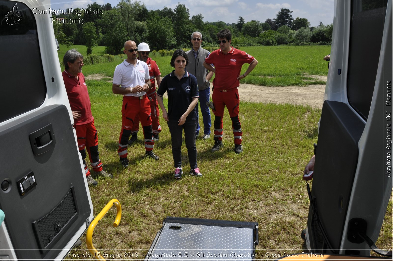 Pinerolo 15 Giugno 2016 - Magnitudo 5.5 - Gli Scenari Operativi - Croce Rossa Italiana- Comitato Regionale del Piemonte