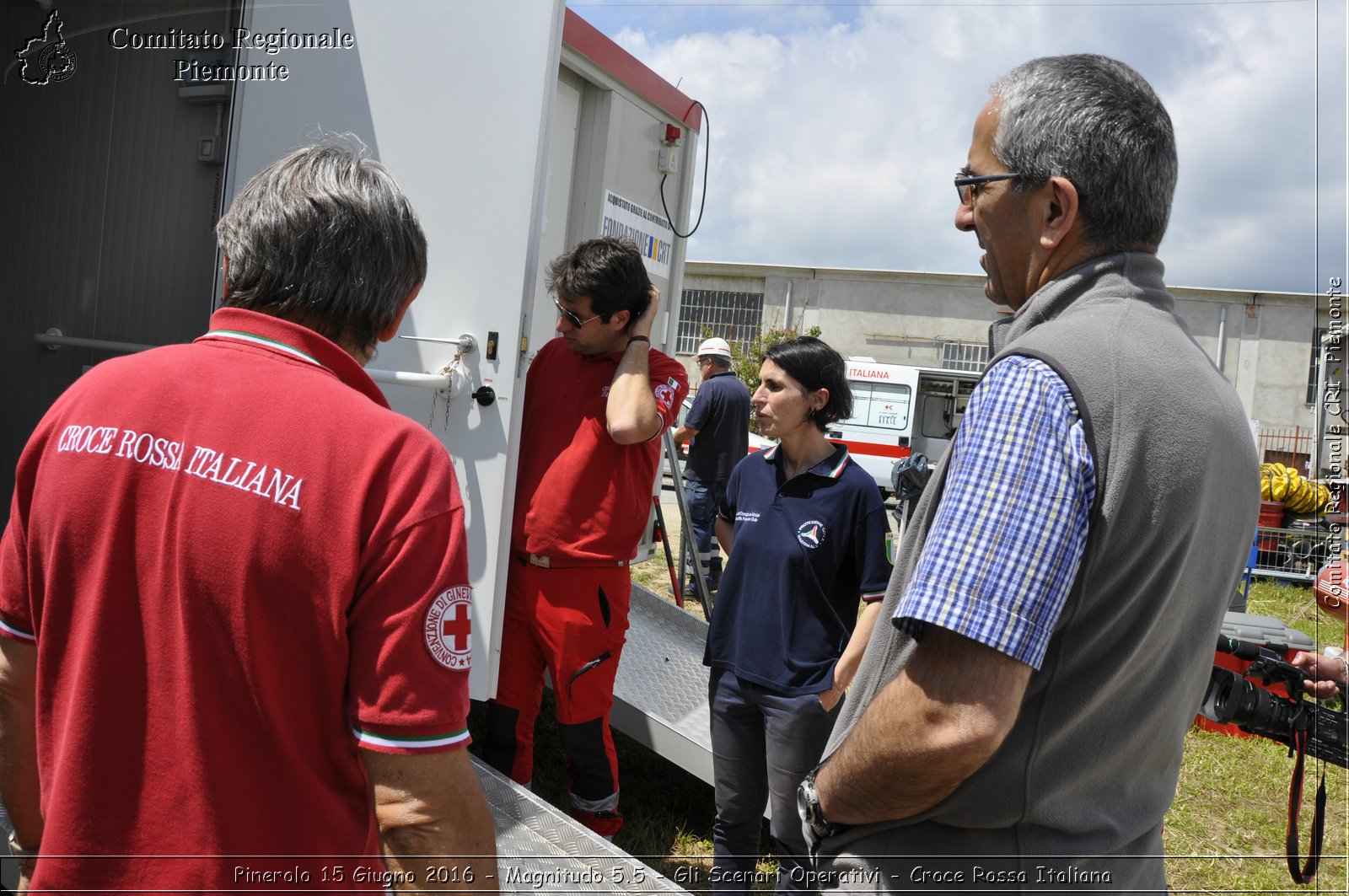 Pinerolo 15 Giugno 2016 - Magnitudo 5.5 - Gli Scenari Operativi - Croce Rossa Italiana- Comitato Regionale del Piemonte