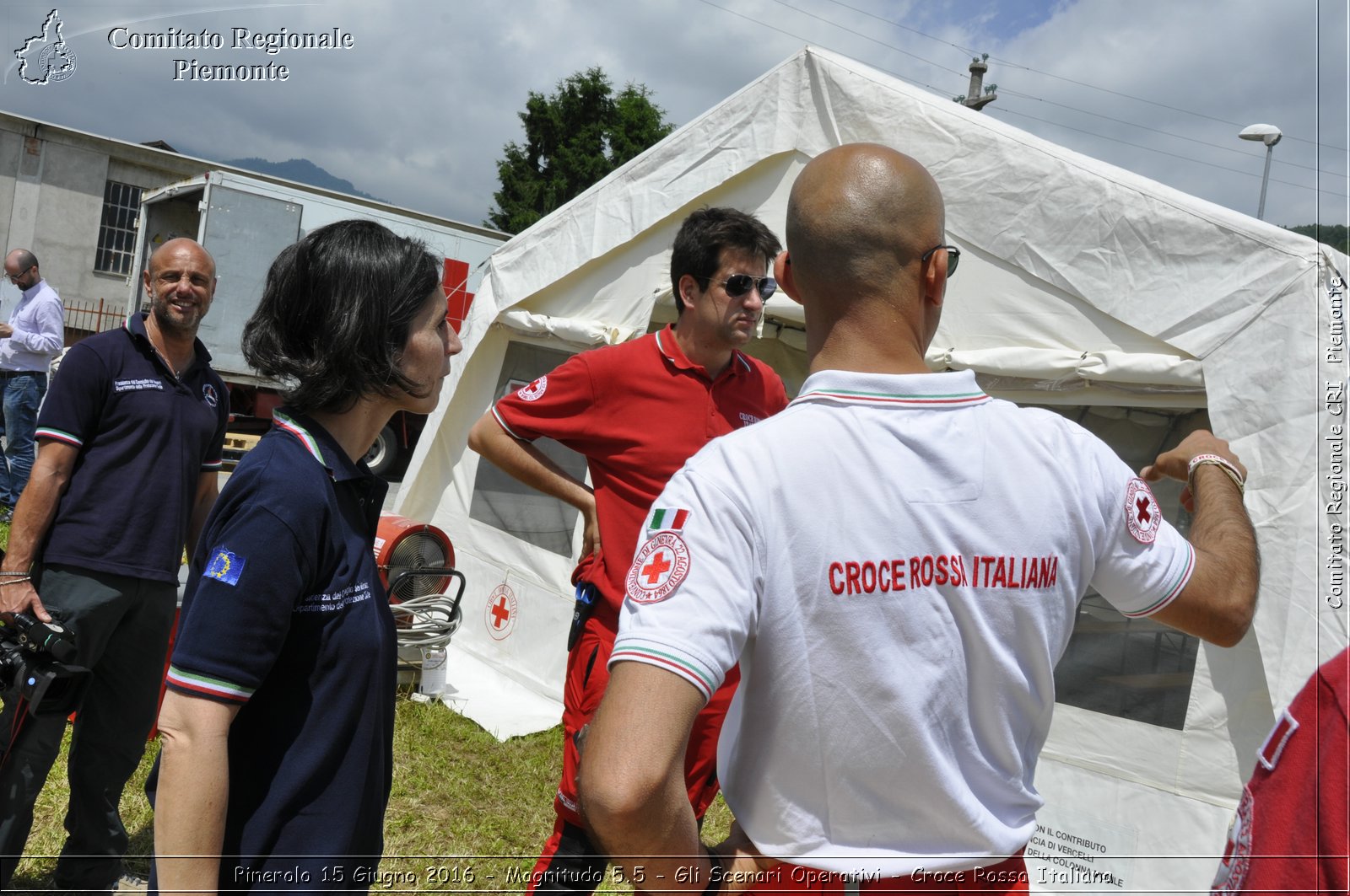 Pinerolo 15 Giugno 2016 - Magnitudo 5.5 - Gli Scenari Operativi - Croce Rossa Italiana- Comitato Regionale del Piemonte