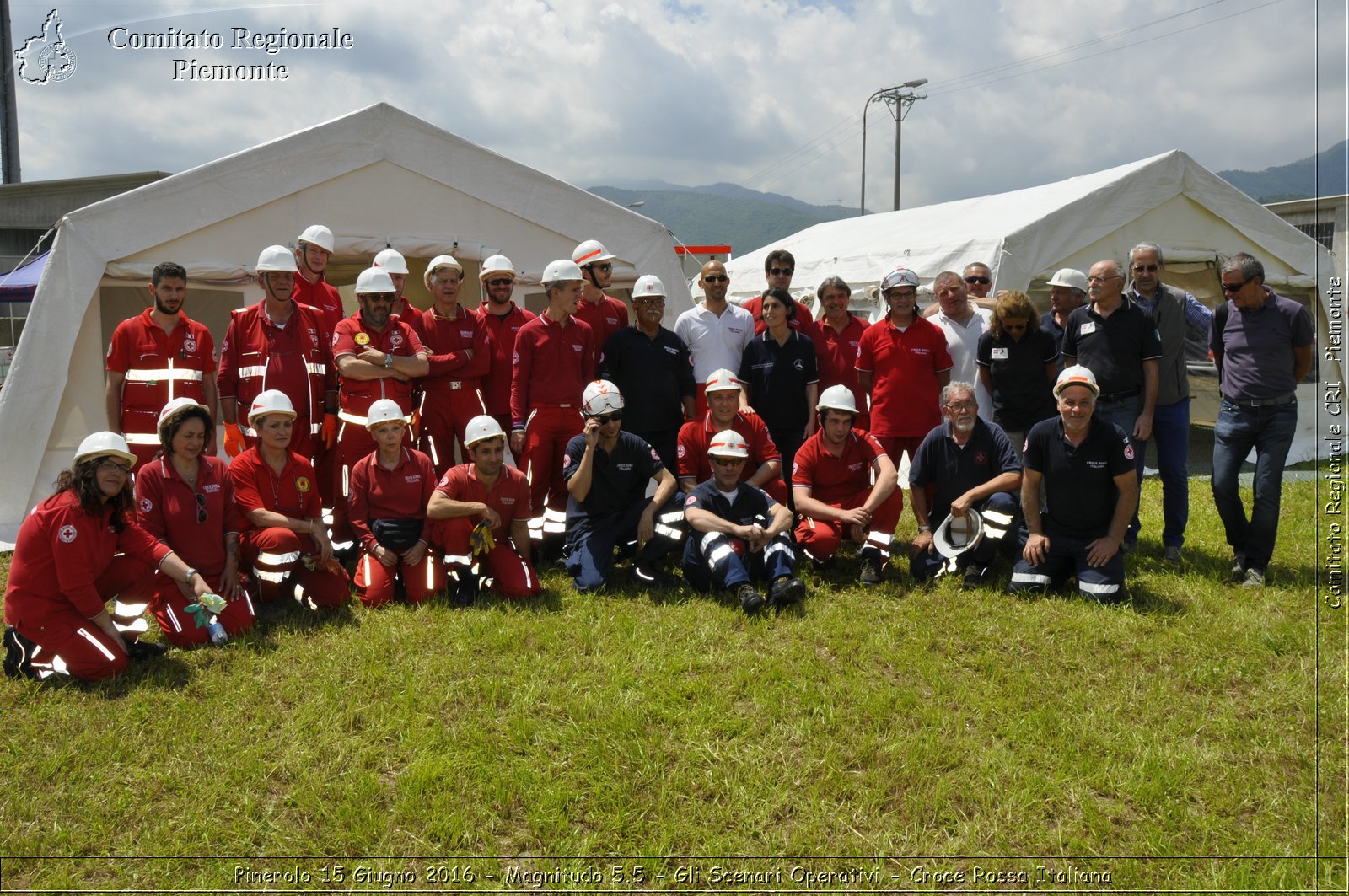 Pinerolo 15 Giugno 2016 - Magnitudo 5.5 - Gli Scenari Operativi - Croce Rossa Italiana- Comitato Regionale del Piemonte