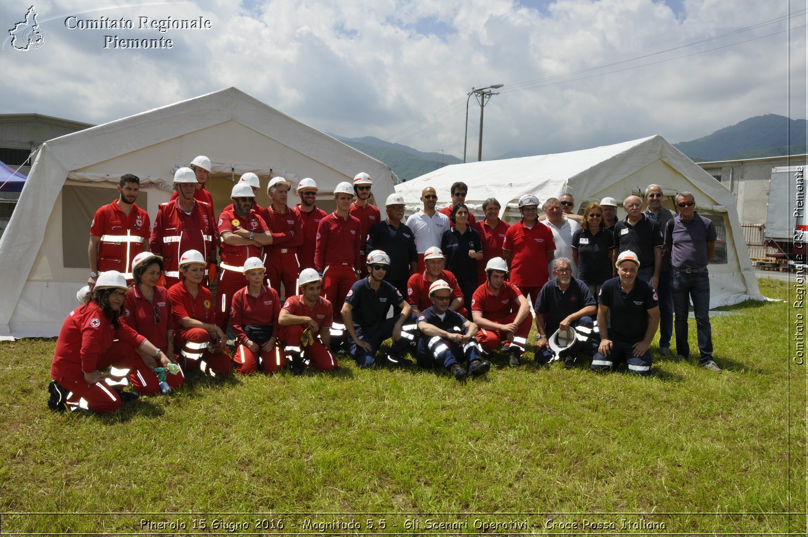 Pinerolo 15 Giugno 2016 - Magnitudo 5.5 - Gli Scenari Operativi - Croce Rossa Italiana- Comitato Regionale del Piemonte