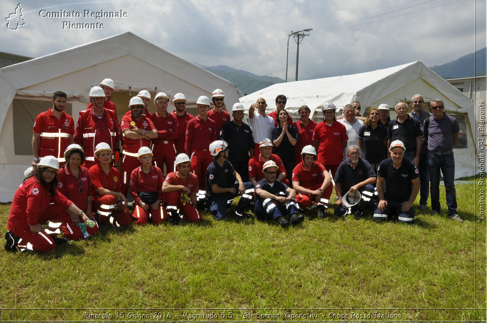 Pinerolo 15 Giugno 2016 - Magnitudo 5.5 - Gli Scenari Operativi - Croce Rossa Italiana- Comitato Regionale del Piemonte