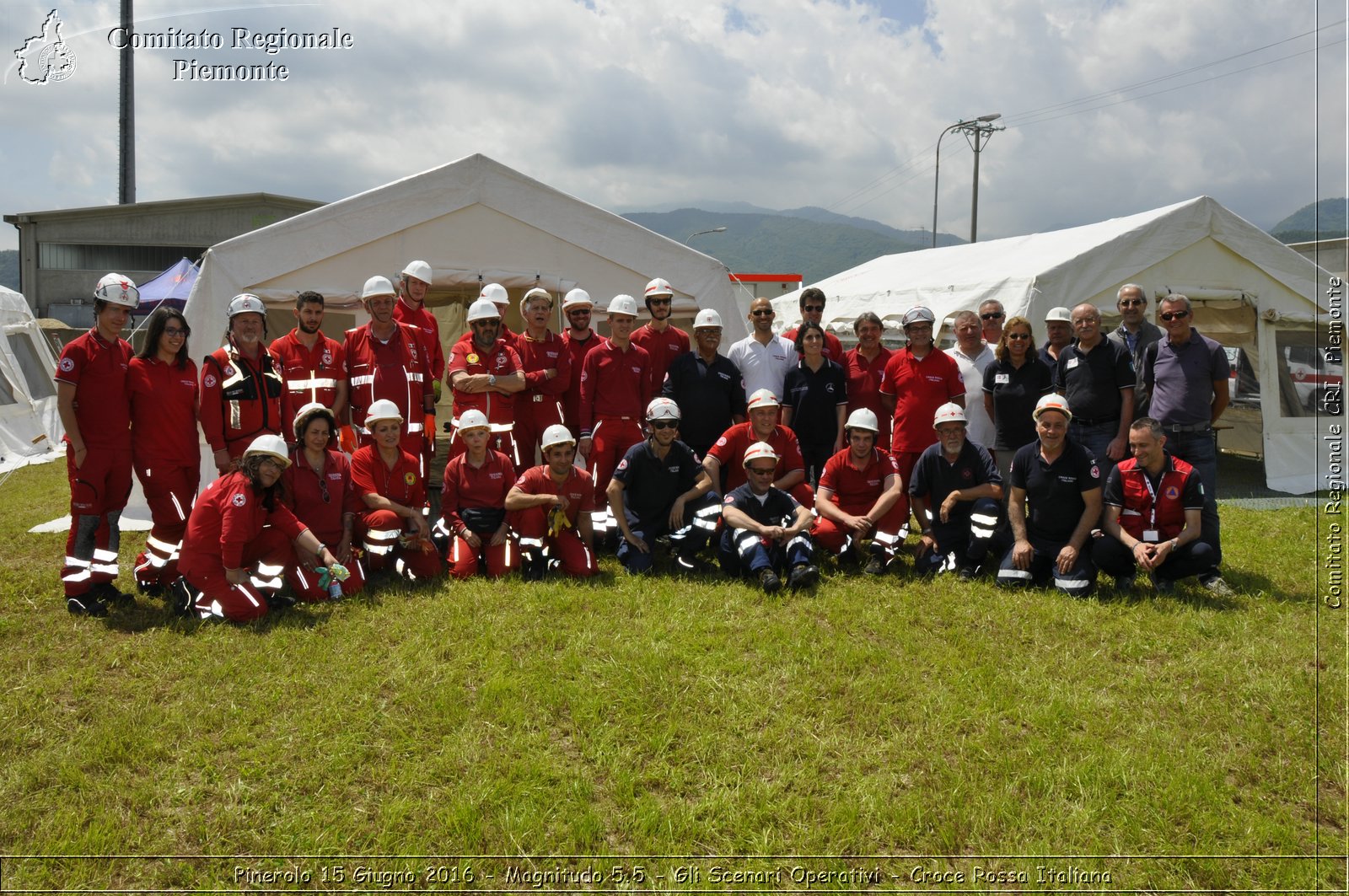 Pinerolo 15 Giugno 2016 - Magnitudo 5.5 - Gli Scenari Operativi - Croce Rossa Italiana- Comitato Regionale del Piemonte