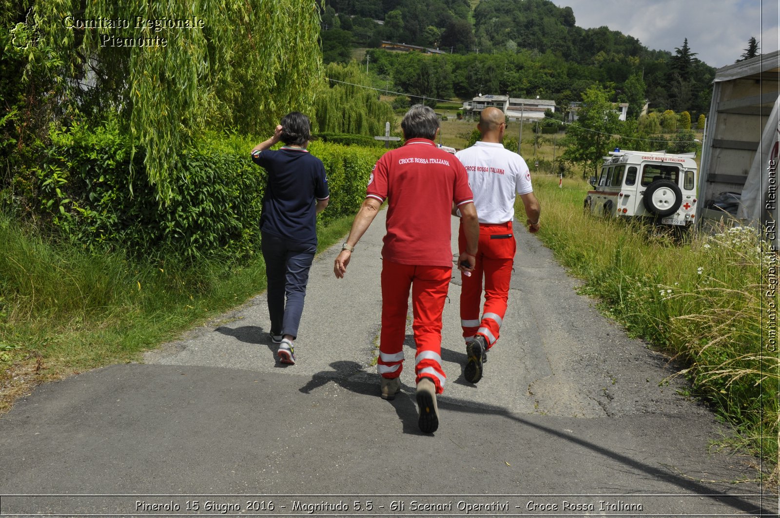 Pinerolo 15 Giugno 2016 - Magnitudo 5.5 - Gli Scenari Operativi - Croce Rossa Italiana- Comitato Regionale del Piemonte