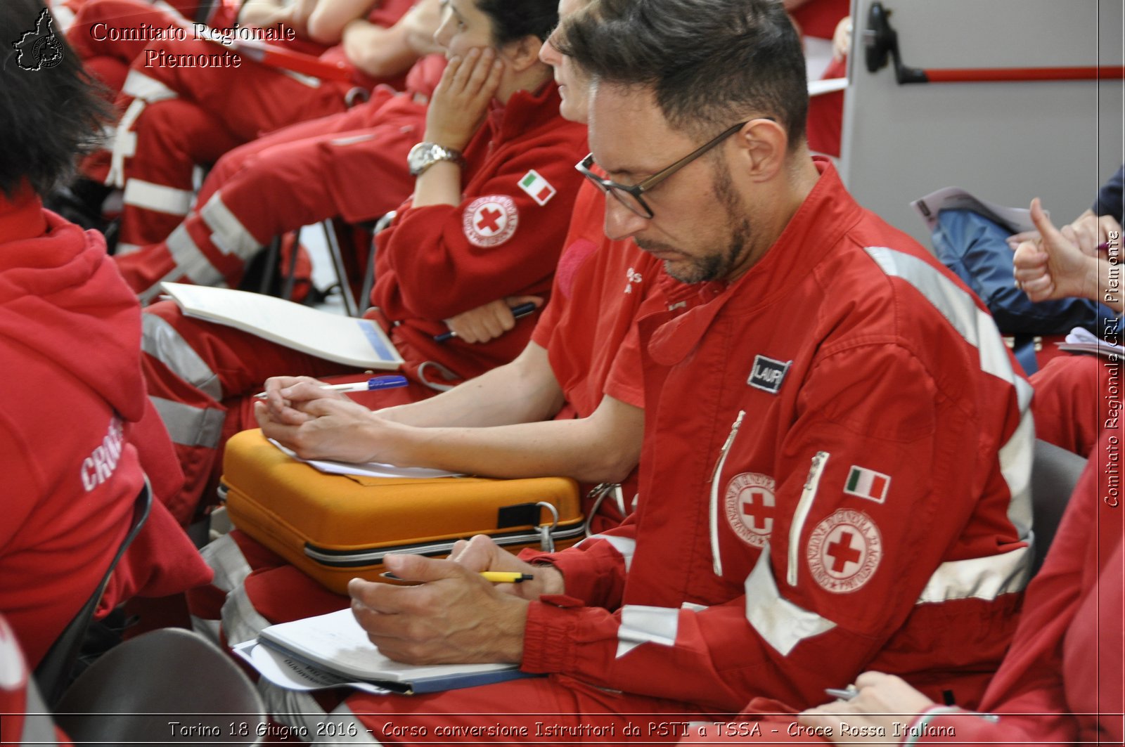 Torino 18 Giugno 2016 - Corso conversione Istruttori da PSTI a TSSA - Croce Rossa Italiana- Comitato Regionale del Piemonte