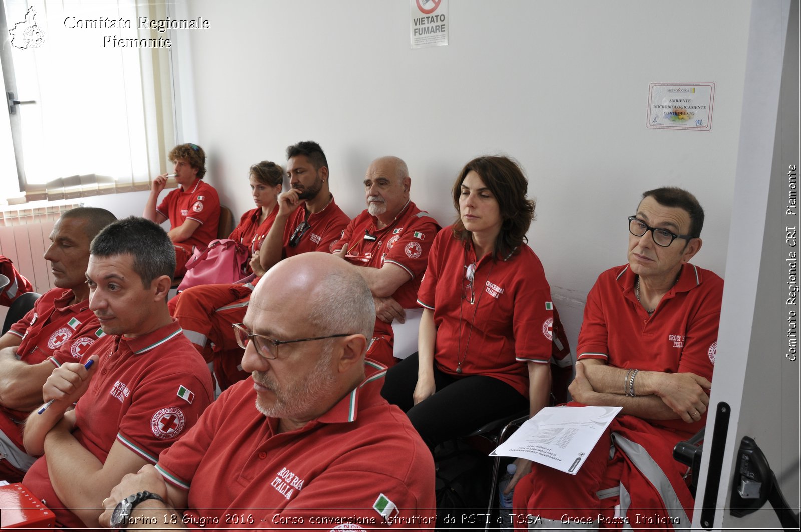 Torino 18 Giugno 2016 - Corso conversione Istruttori da PSTI a TSSA - Croce Rossa Italiana- Comitato Regionale del Piemonte