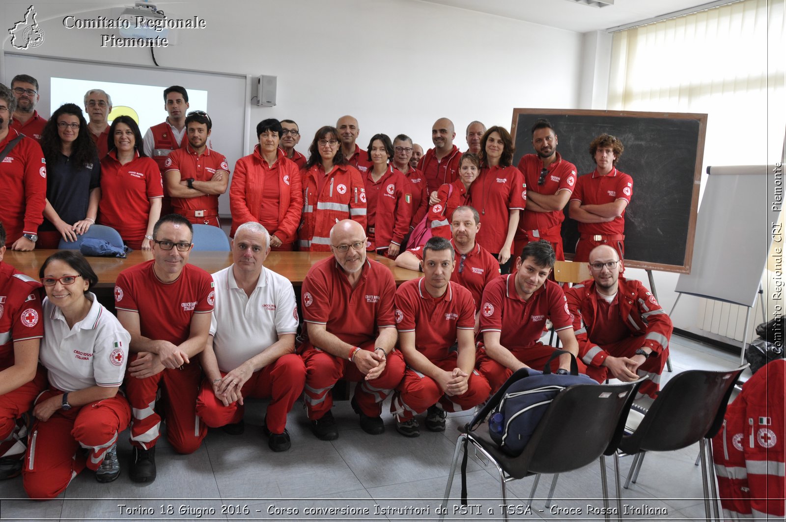Torino 18 Giugno 2016 - Corso conversione Istruttori da PSTI a TSSA - Croce Rossa Italiana- Comitato Regionale del Piemonte