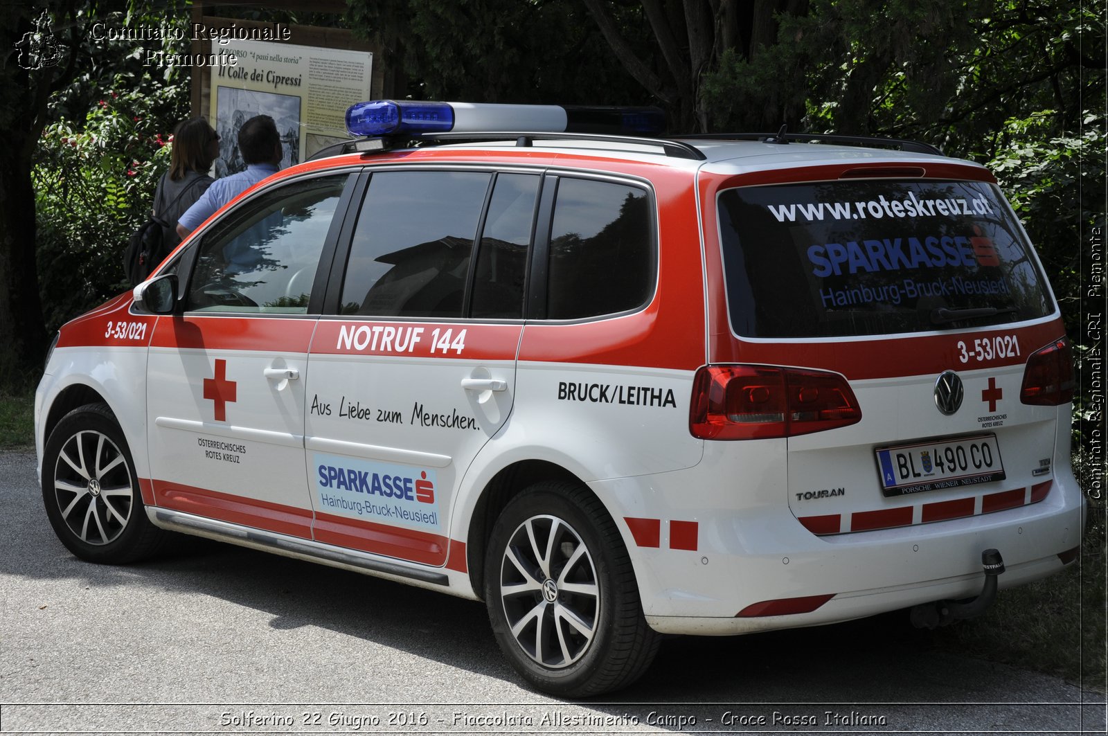 Solferino 22 Giugno 2016 - Fiaccolata Allestimento Campo - Croce Rossa Italiana- Comitato Regionale del Piemonte