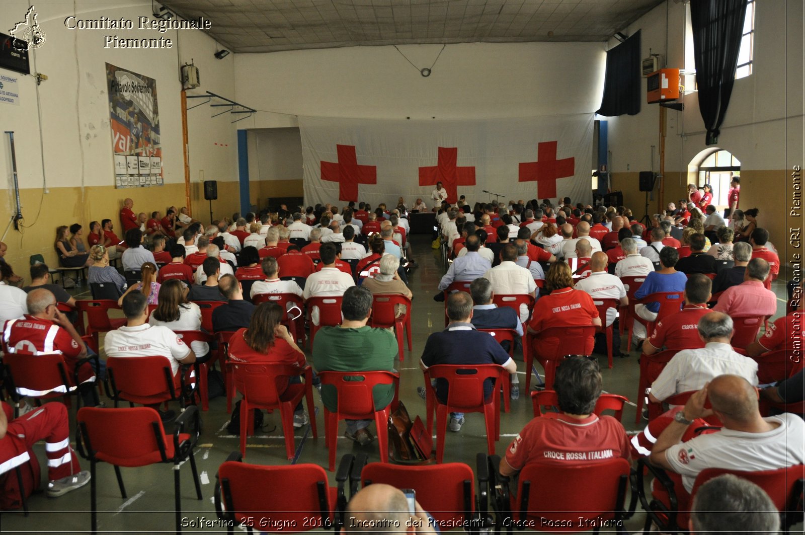 Solferino 25 Giugno 2016 - Incontro dei Presidenti - Croce Rossa Italiana- Comitato Regionale del Piemonte