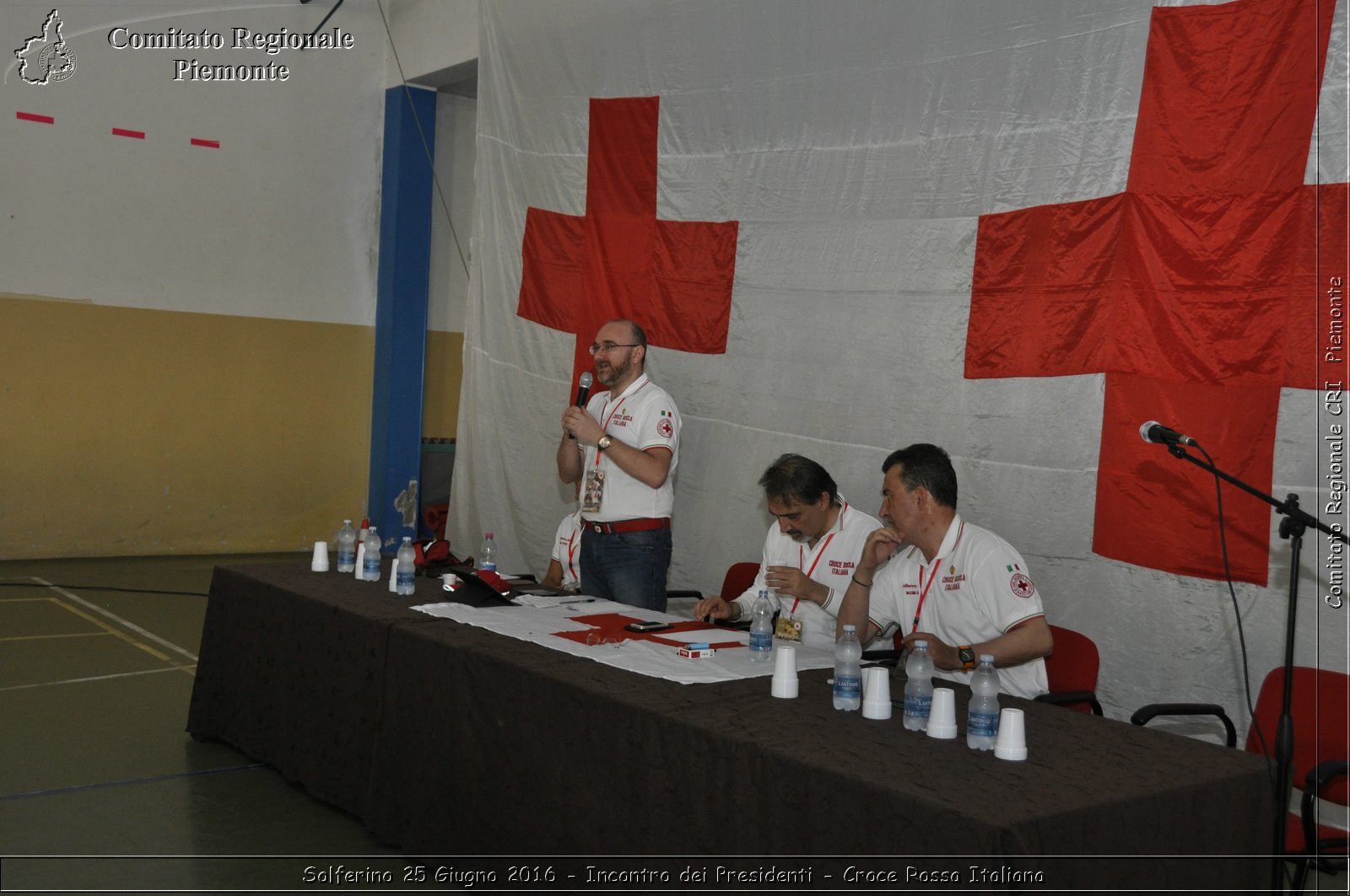 Solferino 25 Giugno 2016 - Incontro dei Presidenti - Croce Rossa Italiana- Comitato Regionale del Piemonte