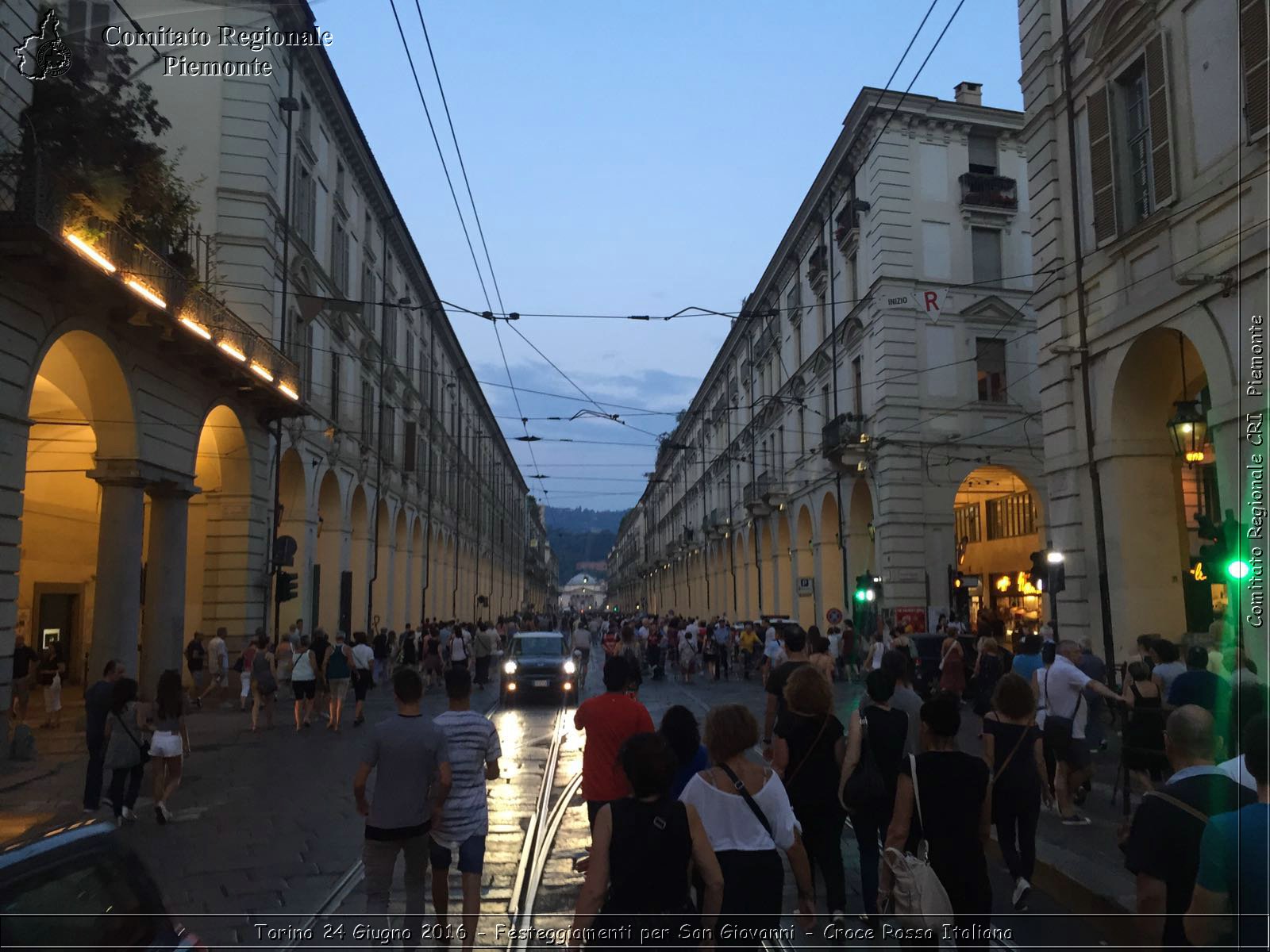 Torino 24 Giugno 2016 - Festeggiamenti per San Giovanni - Croce Rossa Italiana- Comitato Regionale del Piemonte