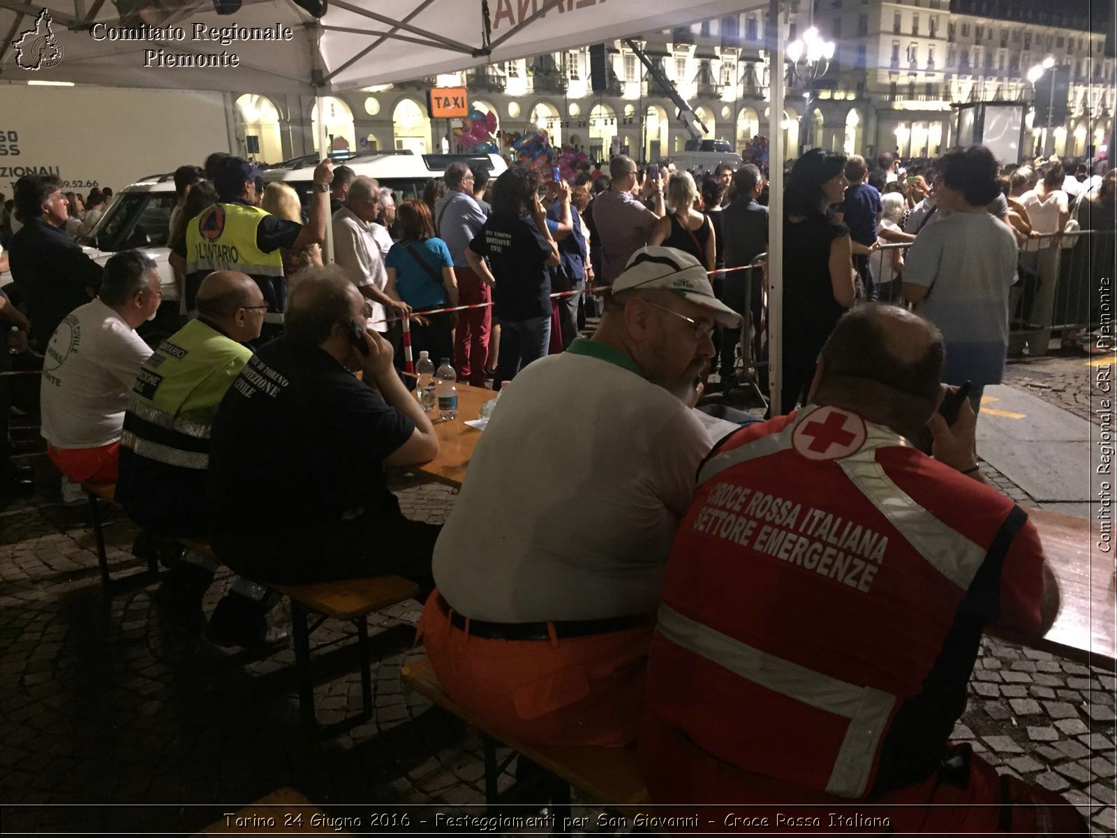 Torino 24 Giugno 2016 - Festeggiamenti per San Giovanni - Croce Rossa Italiana- Comitato Regionale del Piemonte