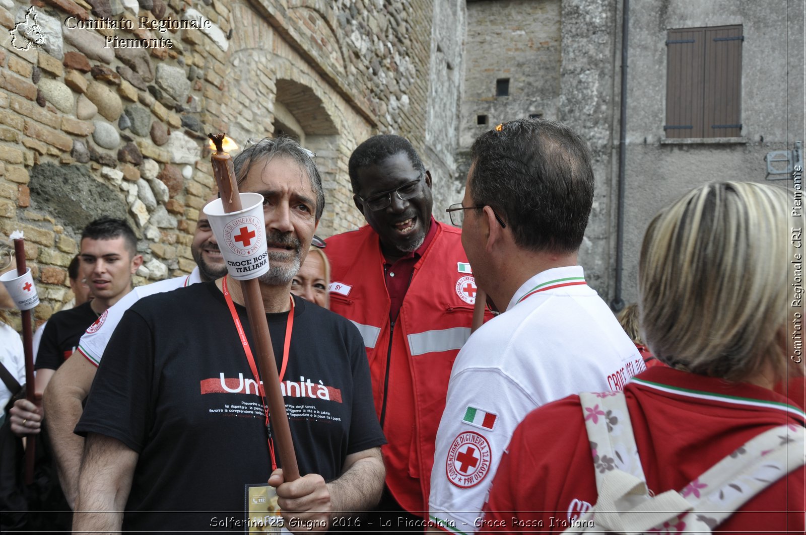 Solferino 25 Giugno 2016 - La Fiaccolata - Croce Rossa Italiana- Comitato Regionale del Piemonte