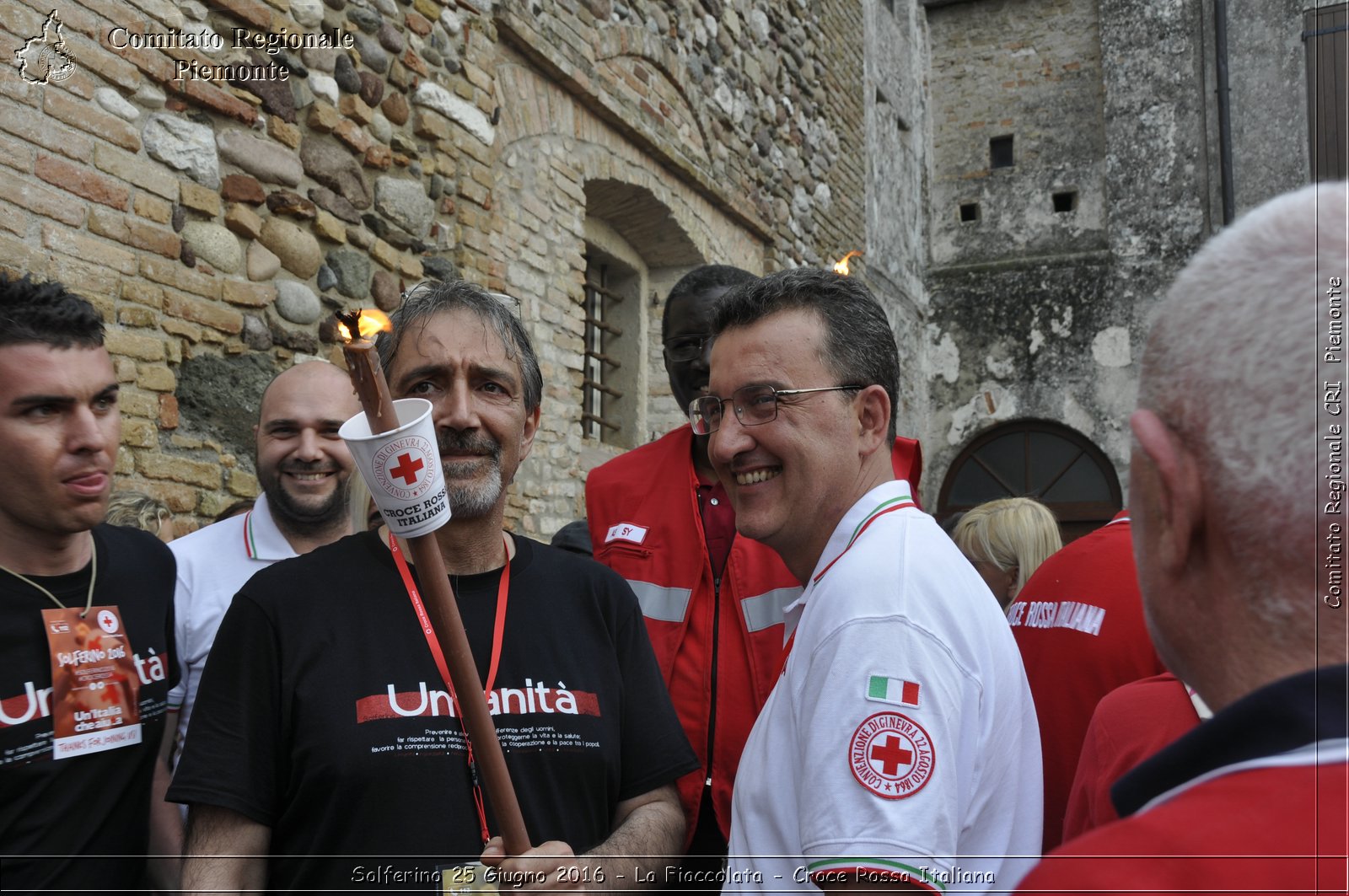 Solferino 25 Giugno 2016 - La Fiaccolata - Croce Rossa Italiana- Comitato Regionale del Piemonte