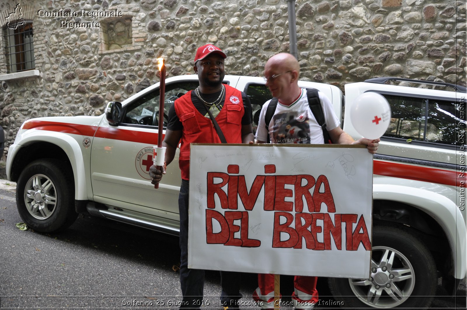 Solferino 25 Giugno 2016 - La Fiaccolata - Croce Rossa Italiana- Comitato Regionale del Piemonte