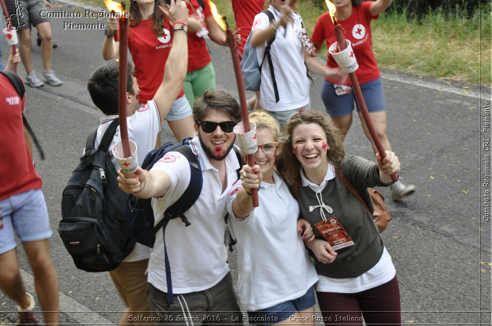 Solferino 25 Giugno 2016 - La Fiaccolata - Croce Rossa Italiana- Comitato Regionale del Piemonte