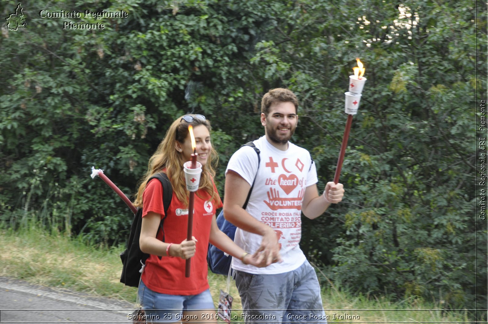 Solferino 25 Giugno 2016 - La Fiaccolata - Croce Rossa Italiana- Comitato Regionale del Piemonte