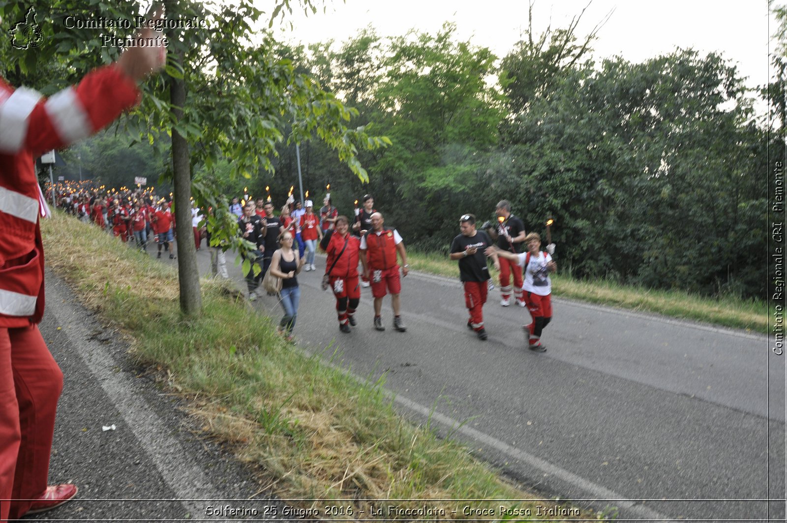 Solferino 25 Giugno 2016 - La Fiaccolata - Croce Rossa Italiana- Comitato Regionale del Piemonte