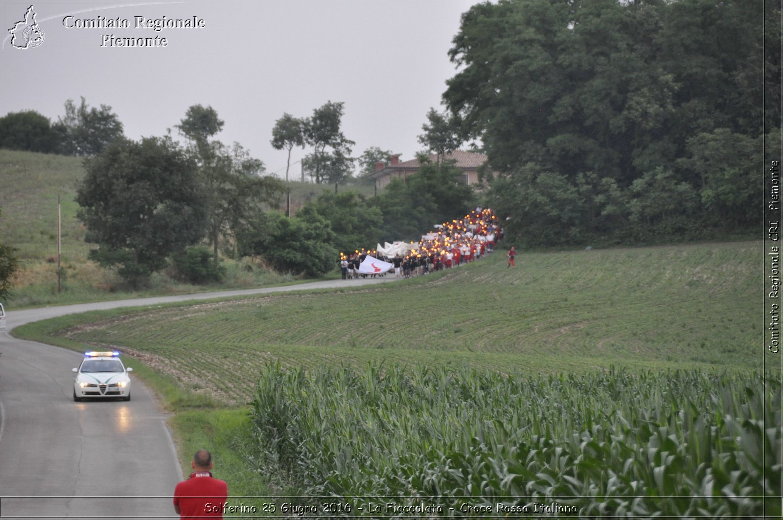 Solferino 25 Giugno 2016 - La Fiaccolata - Croce Rossa Italiana- Comitato Regionale del Piemonte