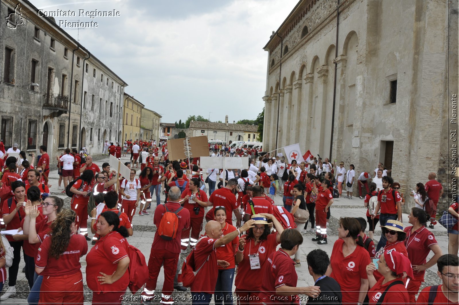 Solferino 25 Giugno 2016 - La Fiaccolata - Croce Rossa Italiana- Comitato Regionale del Piemonte