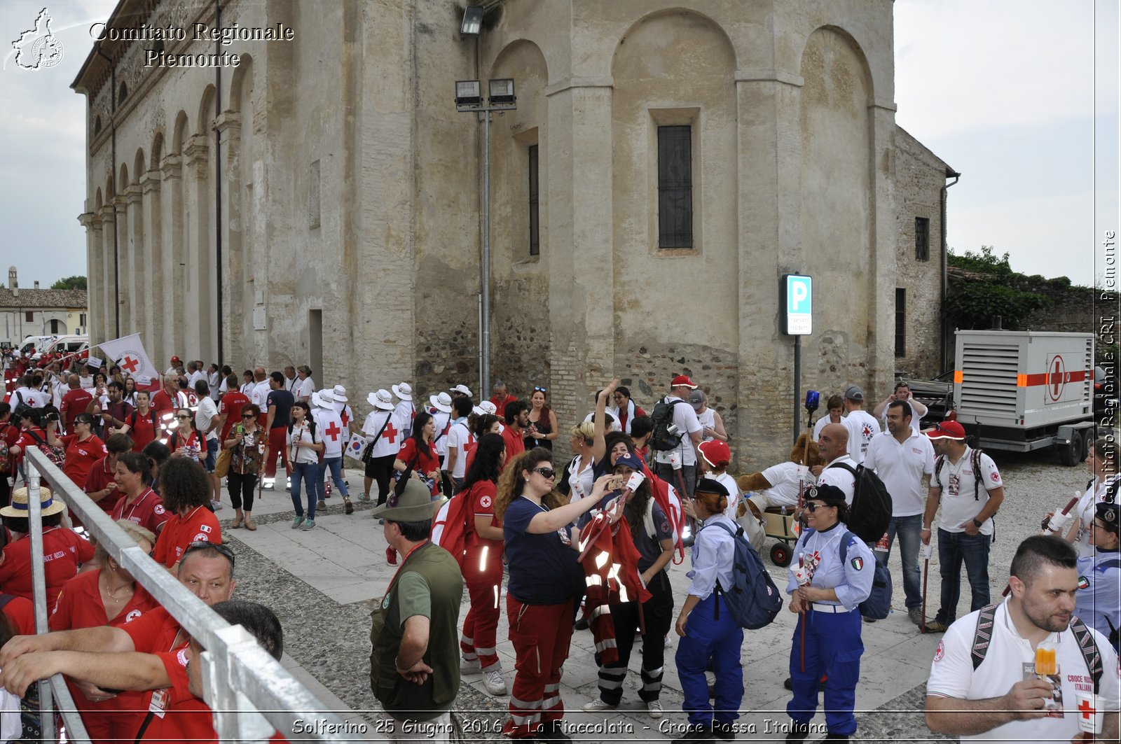 Solferino 25 Giugno 2016 - La Fiaccolata - Croce Rossa Italiana- Comitato Regionale del Piemonte