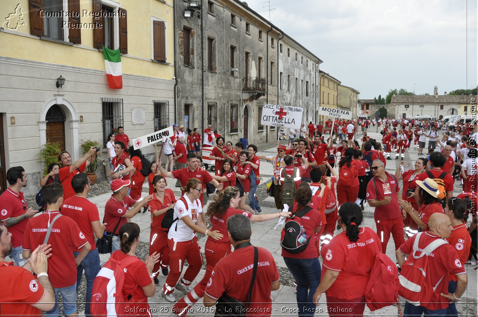 Solferino 25 Giugno 2016 - La Fiaccolata - Croce Rossa Italiana- Comitato Regionale del Piemonte