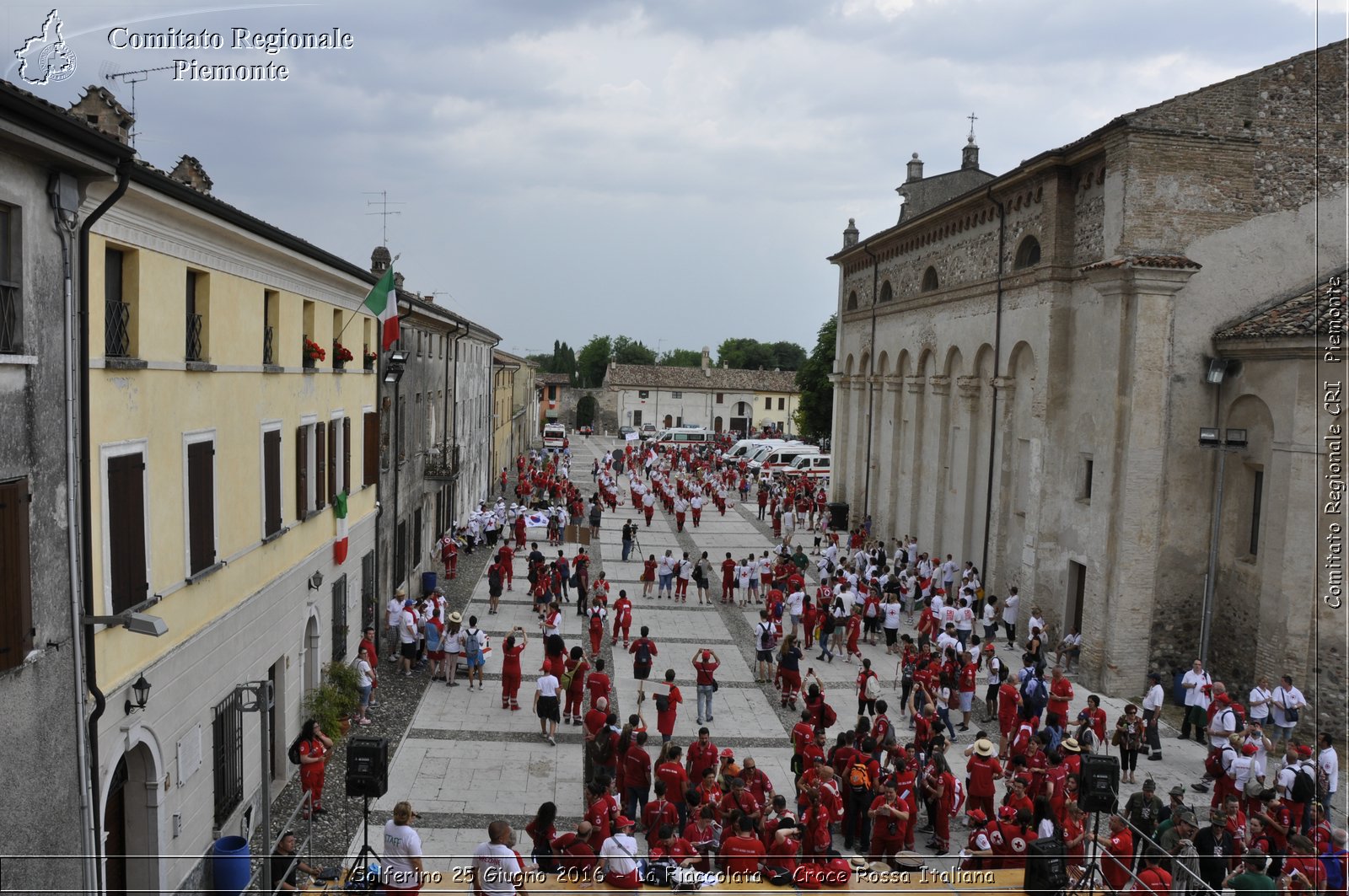 Solferino 25 Giugno 2016 - La Fiaccolata - Croce Rossa Italiana- Comitato Regionale del Piemonte