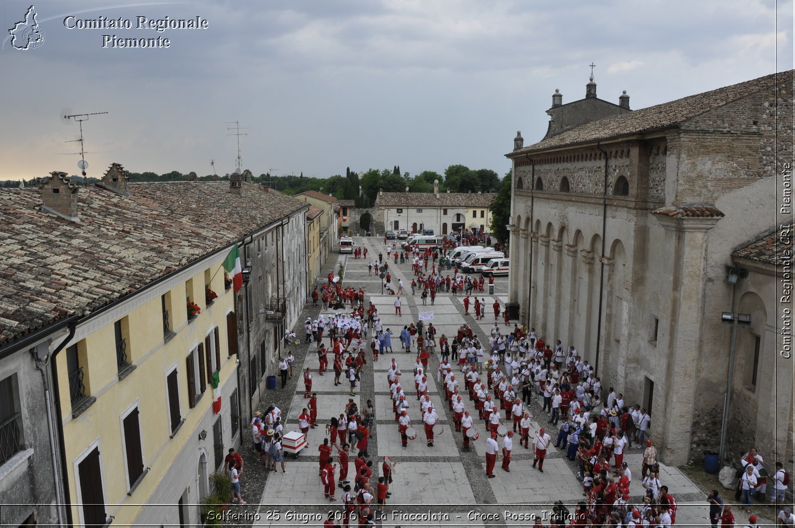 Solferino 25 Giugno 2016 - La Fiaccolata - Croce Rossa Italiana- Comitato Regionale del Piemonte