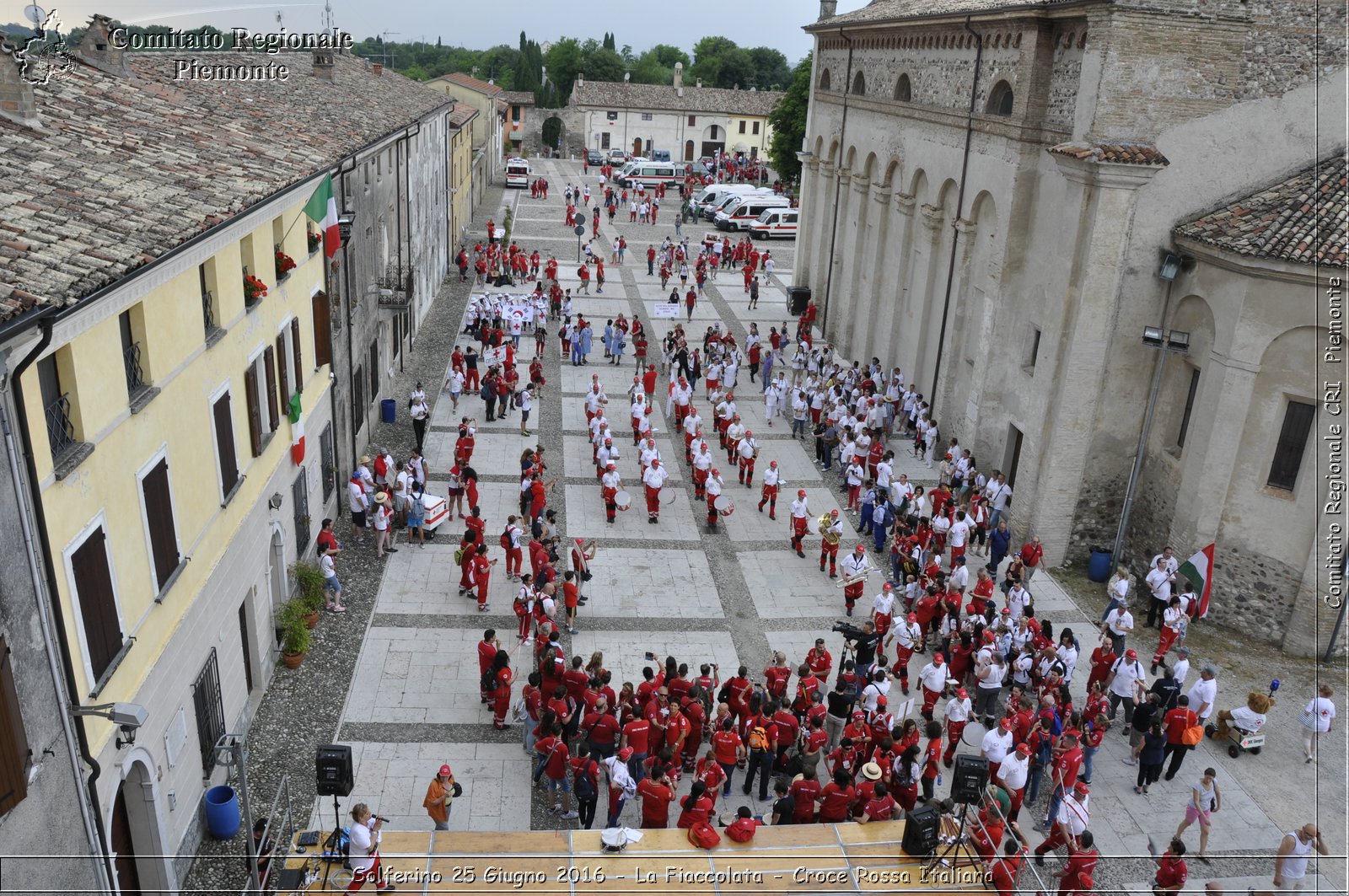 Solferino 25 Giugno 2016 - La Fiaccolata - Croce Rossa Italiana- Comitato Regionale del Piemonte