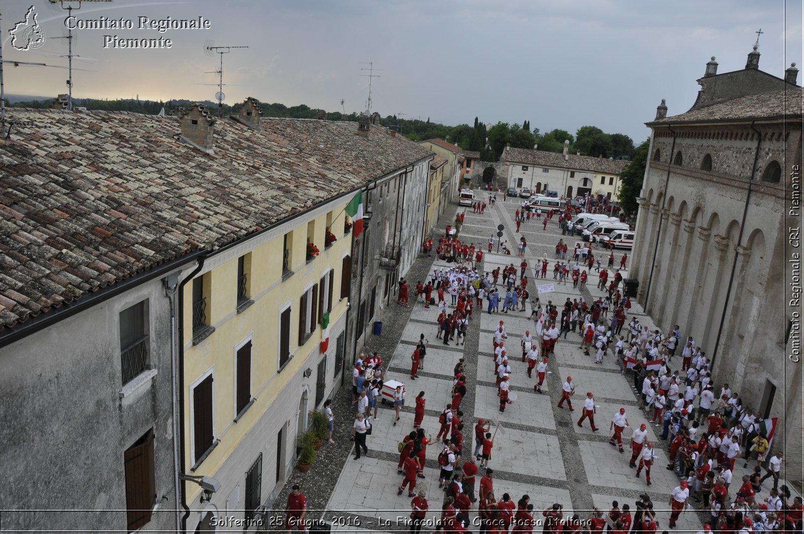 Solferino 25 Giugno 2016 - La Fiaccolata - Croce Rossa Italiana- Comitato Regionale del Piemonte