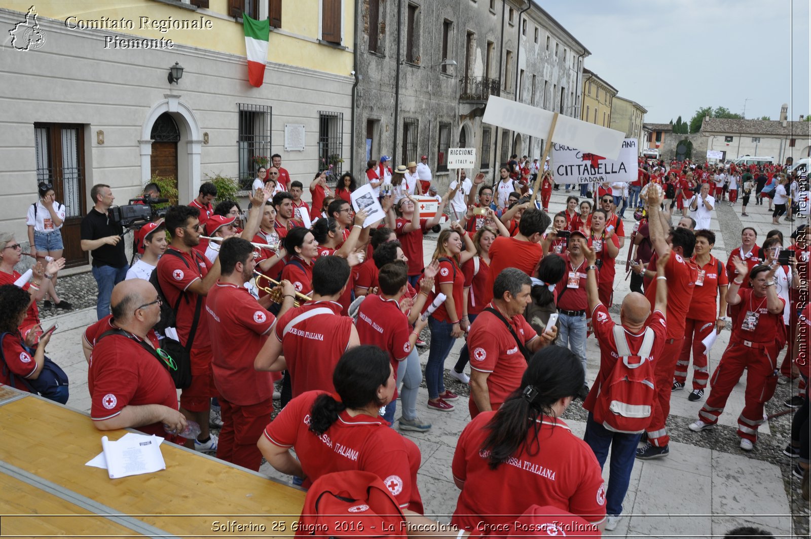 Solferino 25 Giugno 2016 - La Fiaccolata - Croce Rossa Italiana- Comitato Regionale del Piemonte