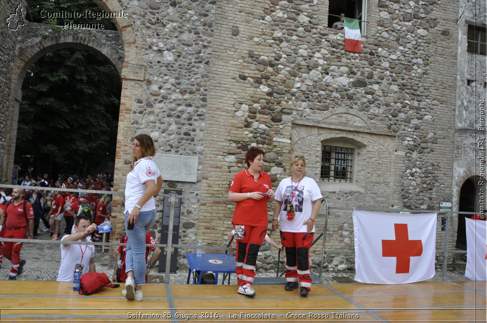 Solferino 25 Giugno 2016 - La Fiaccolata - Croce Rossa Italiana- Comitato Regionale del Piemonte